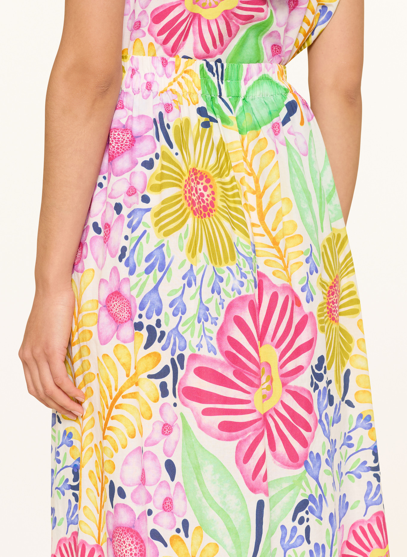 TONNO & PANNA skirt: WHITE / PINK / YELLOW