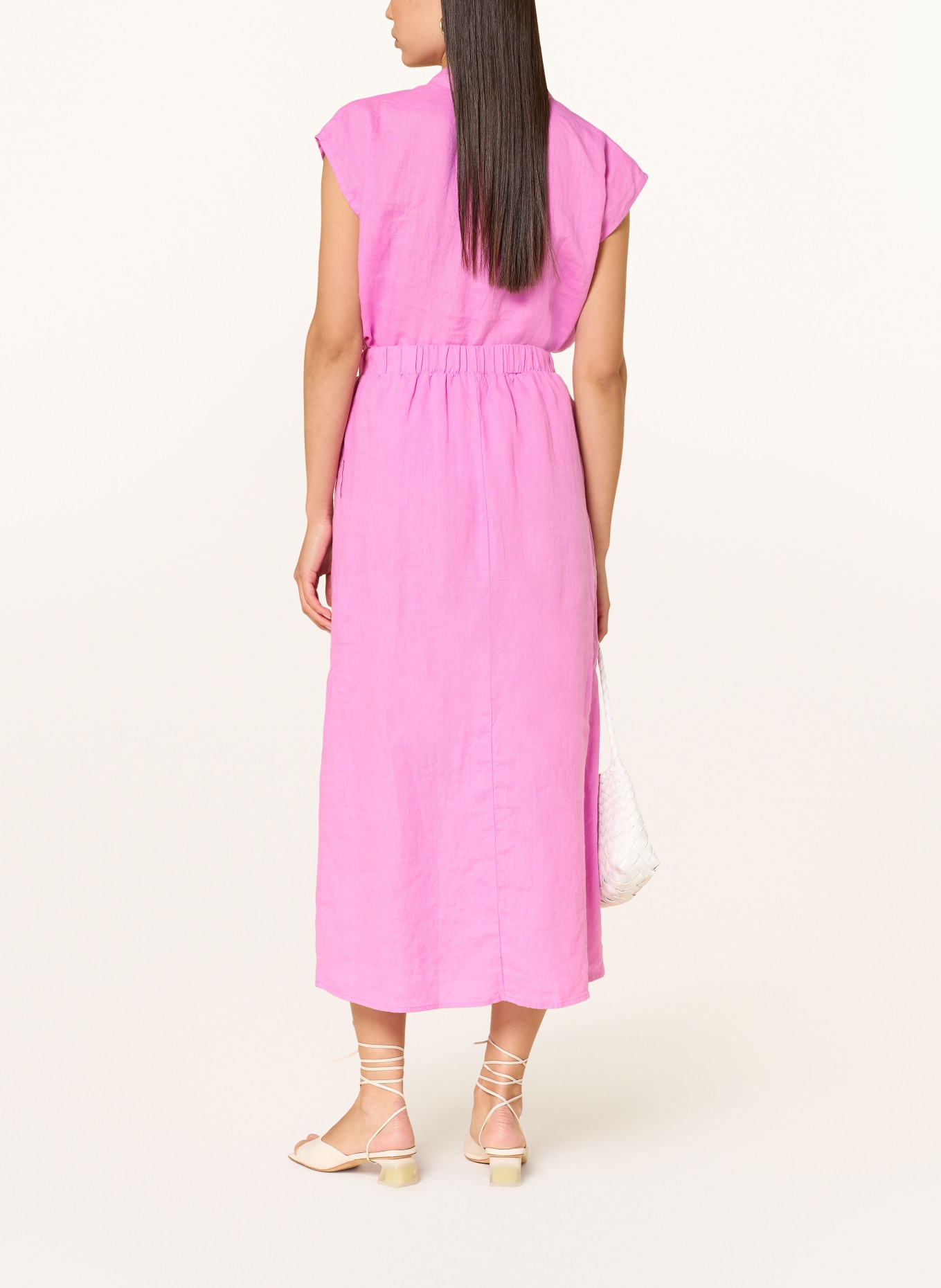 TONNO & PANNA linen skirt: PINK
