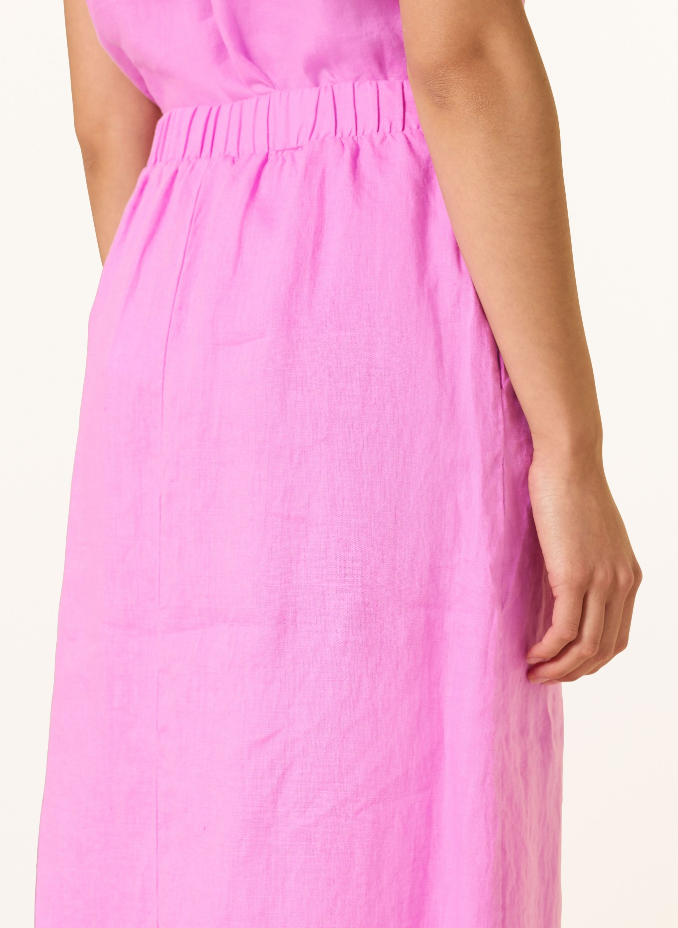TONNO & PANNA linen skirt: PINK