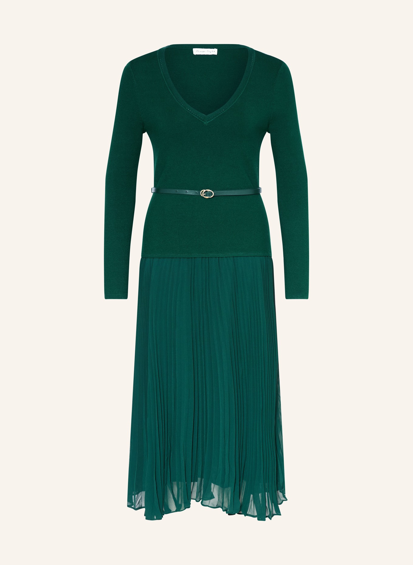 Phase Eight Kleid KAI im Materialmix: GRÜN