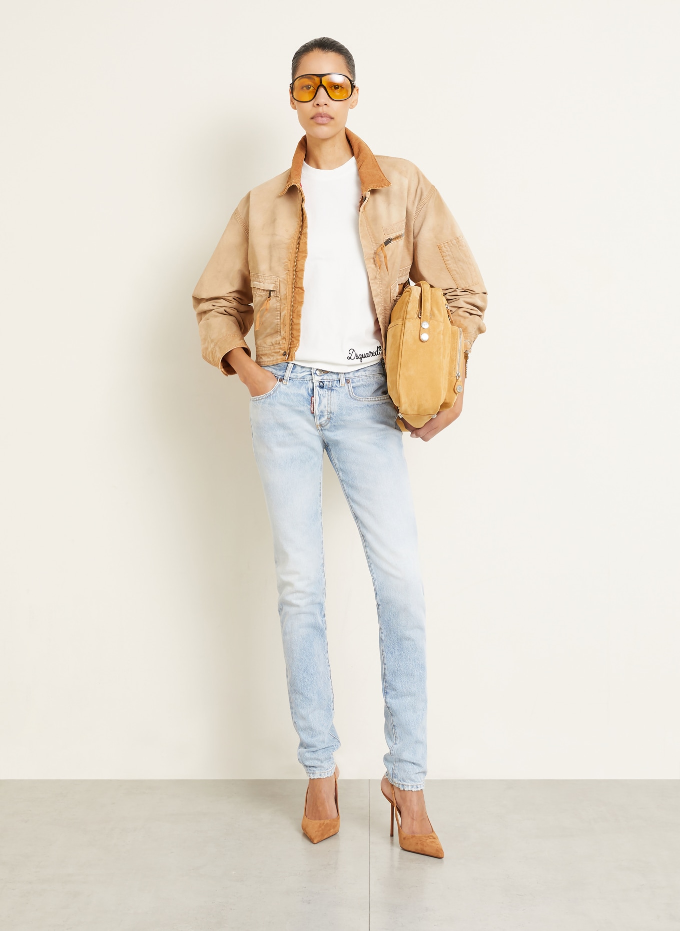 DSQUARED2 Skinny jeans: 470 NAVY BLUE