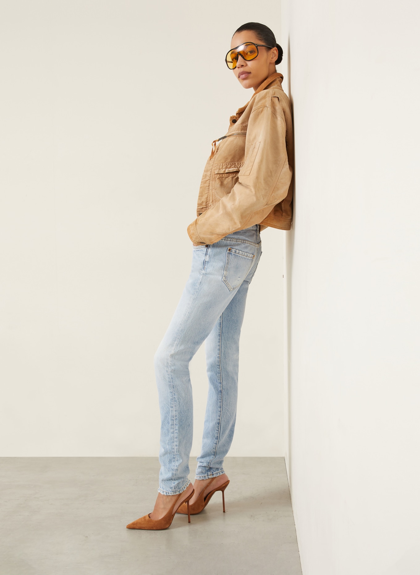 DSQUARED2 Skinny jeans: 470 NAVY BLUE