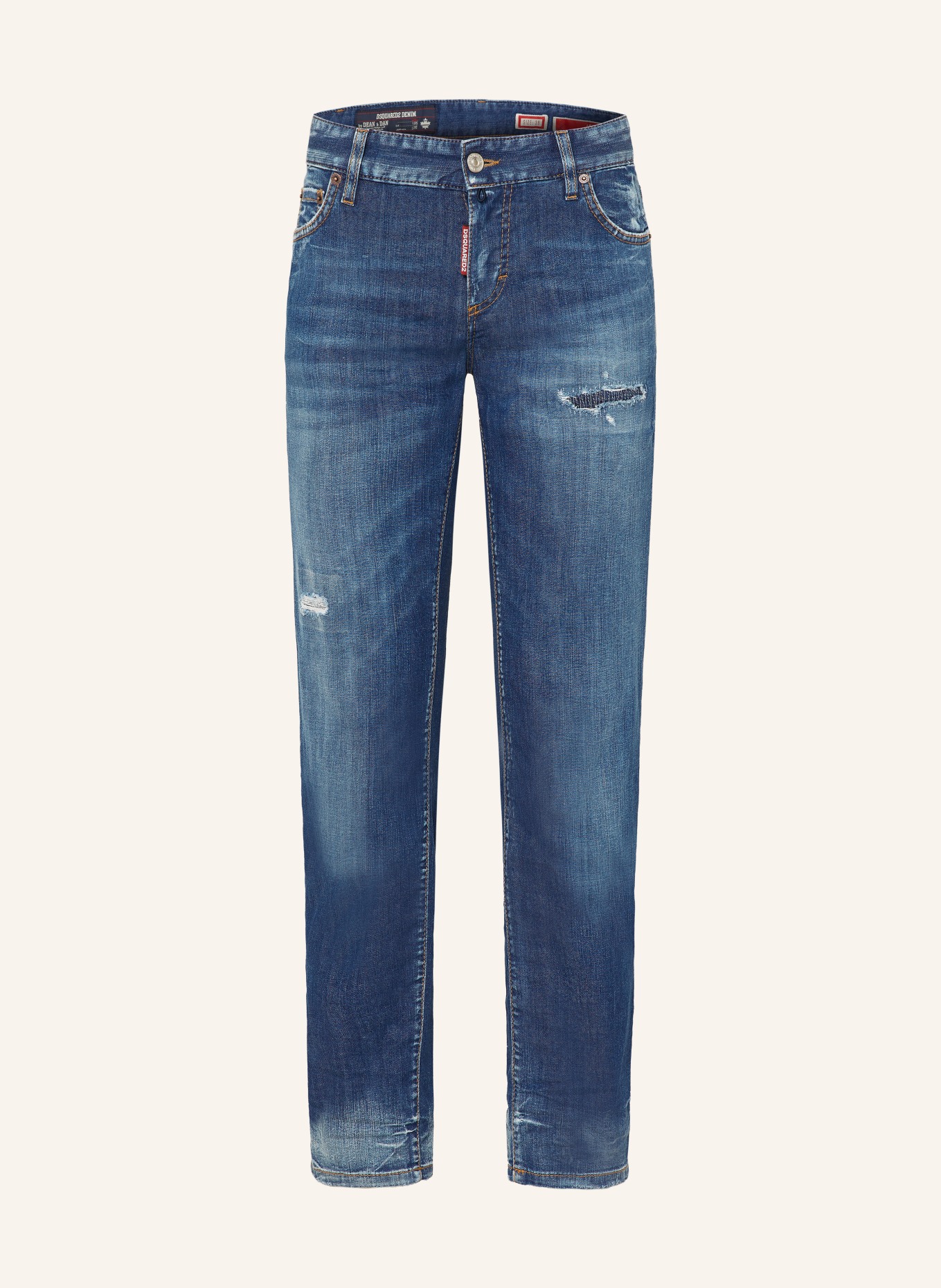 DSQUARED2 Cropped jeans JENNA: 470 NAVY BLUE