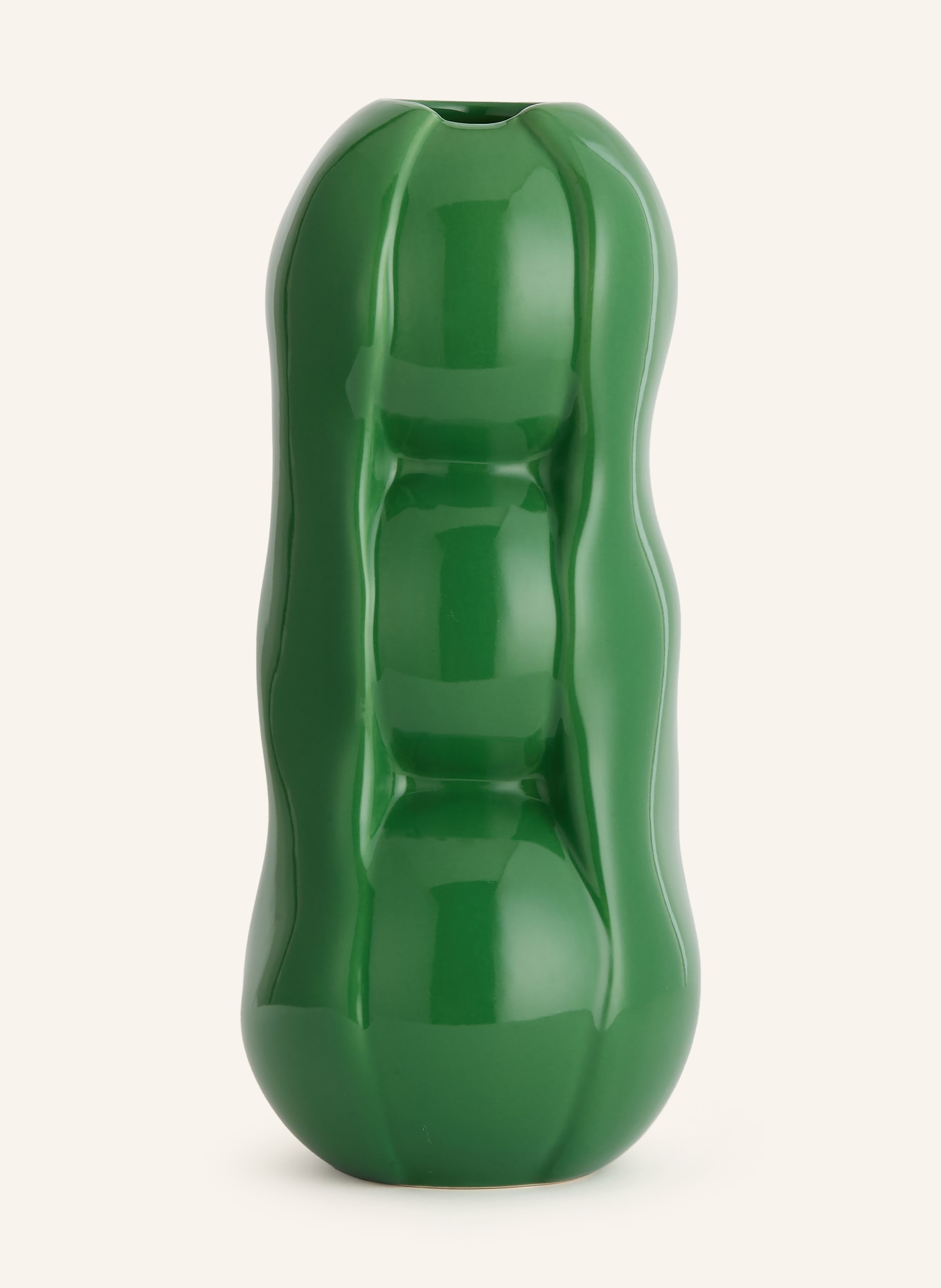 fluid MARKET Vase PEAS: GRÜN