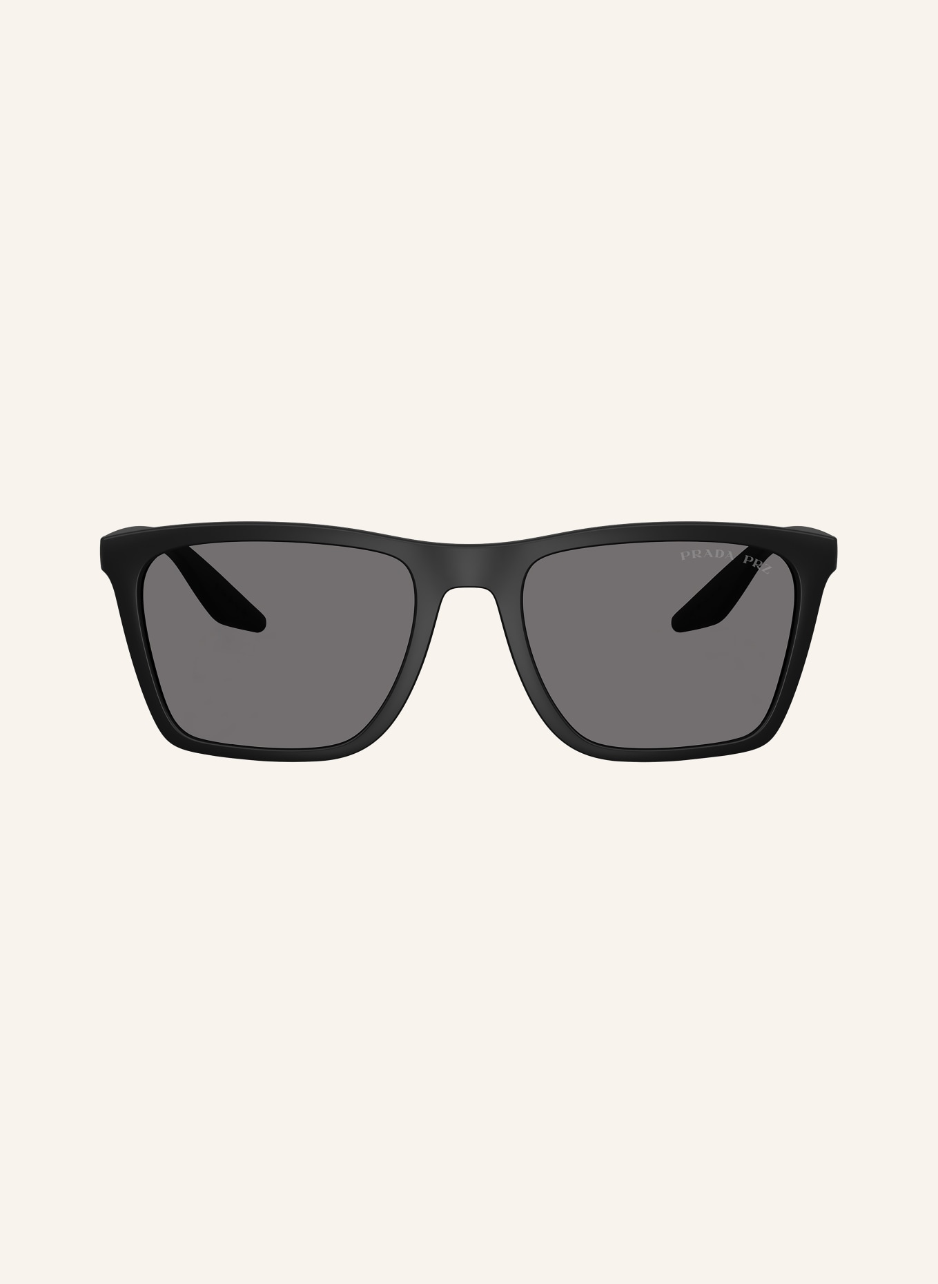 PRADA Sunglasses PS B08S: Matte black/gray polarized