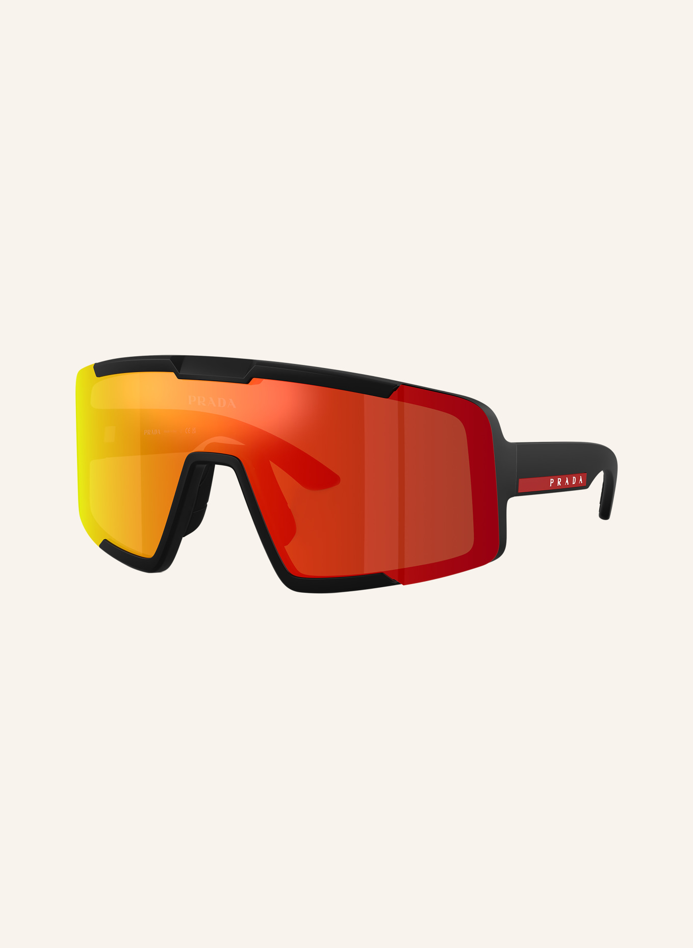 PRADA Sonnenbrille PSB07S: SCHWARZ/ BRAUN