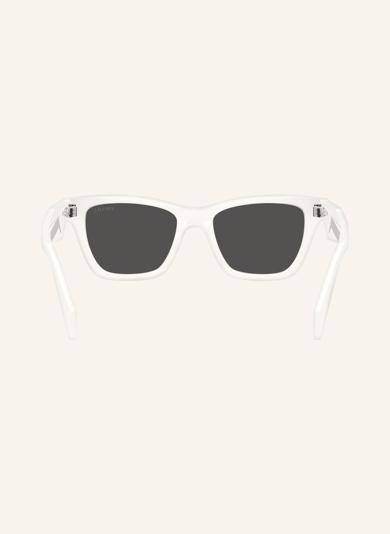 PRADA Sonnenbrille PR C07S: WEISS/ DUNKELGRAU