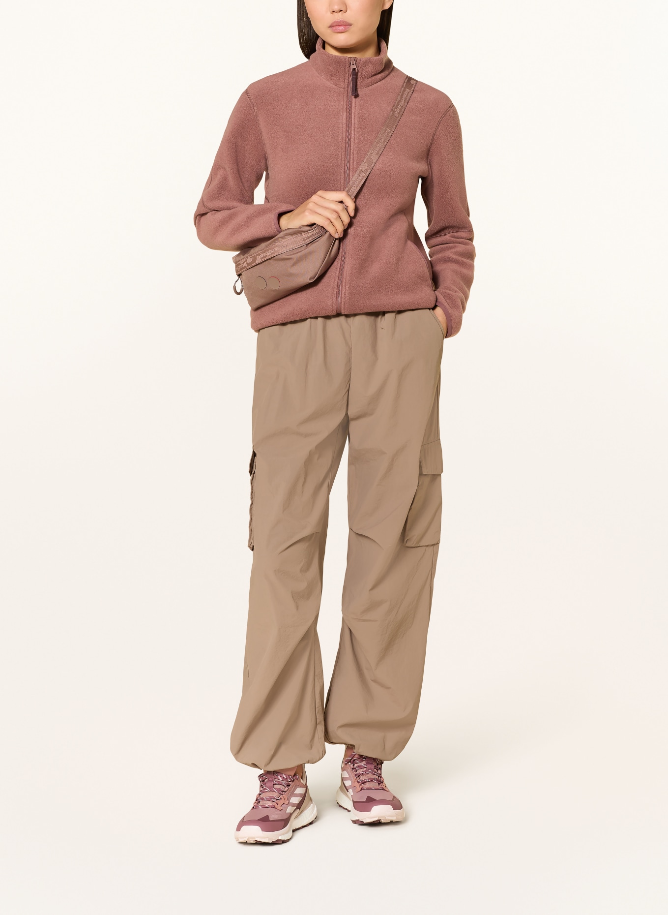 icebreaker Fleecejacke MER 800 RF CLASS mit Merinowolle: ALTROSA