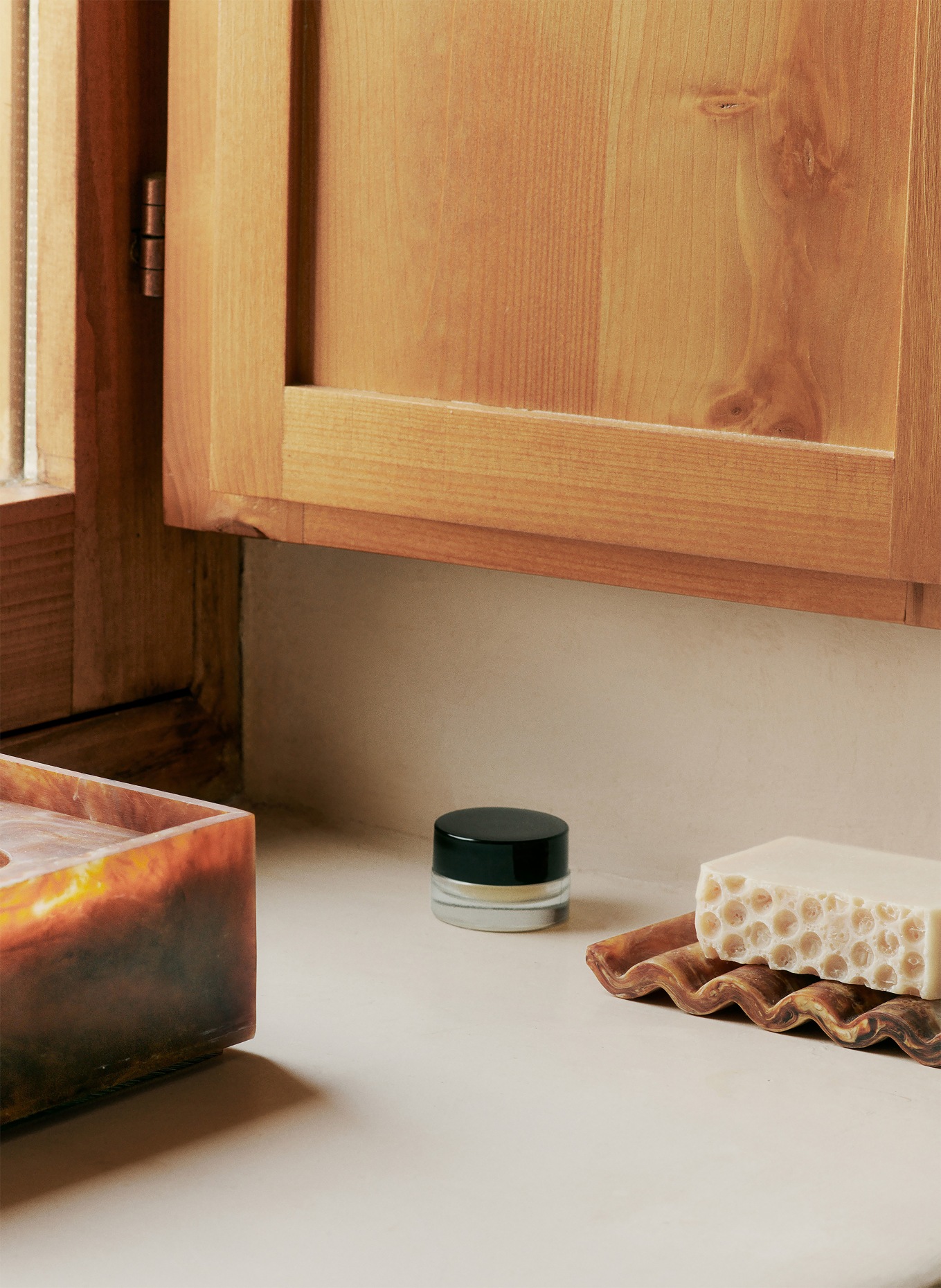 Ferm LIVING Seifenschale MIST: BRAUN