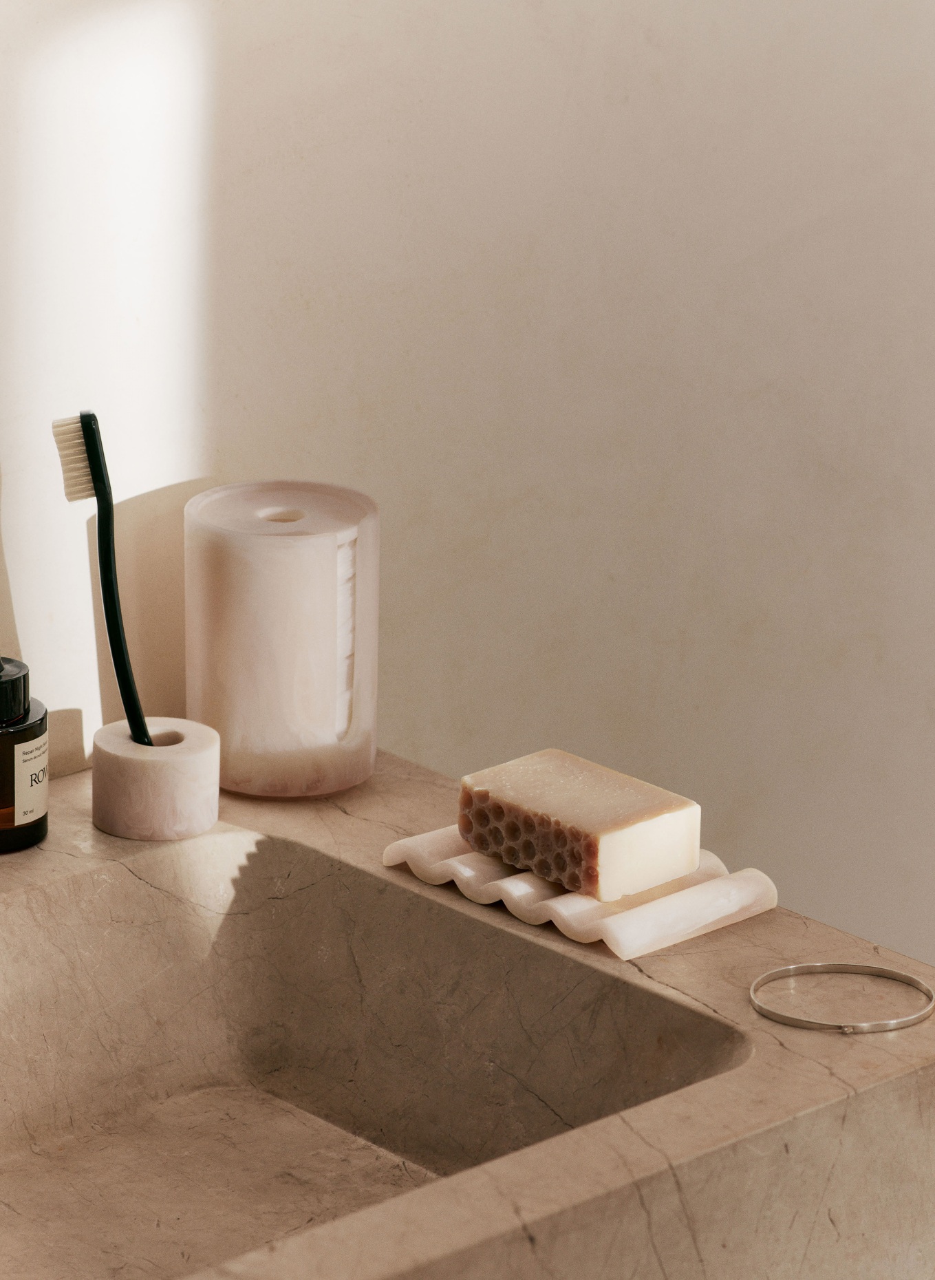 Ferm LIVING Seifenschale MIST: CREME