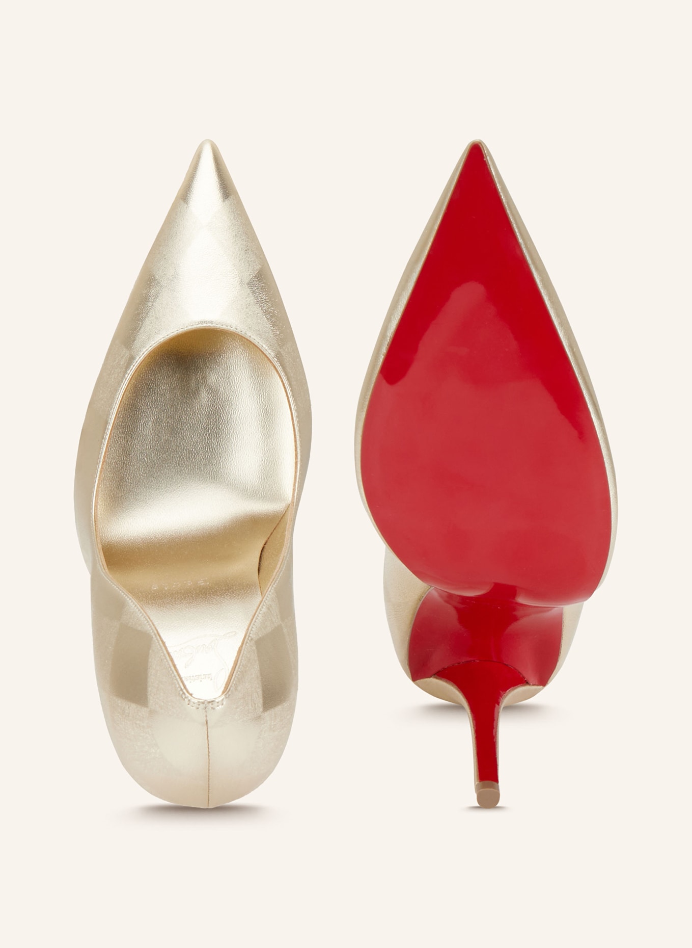 Christian Louboutin Pumps MISS Z 100: GOLD