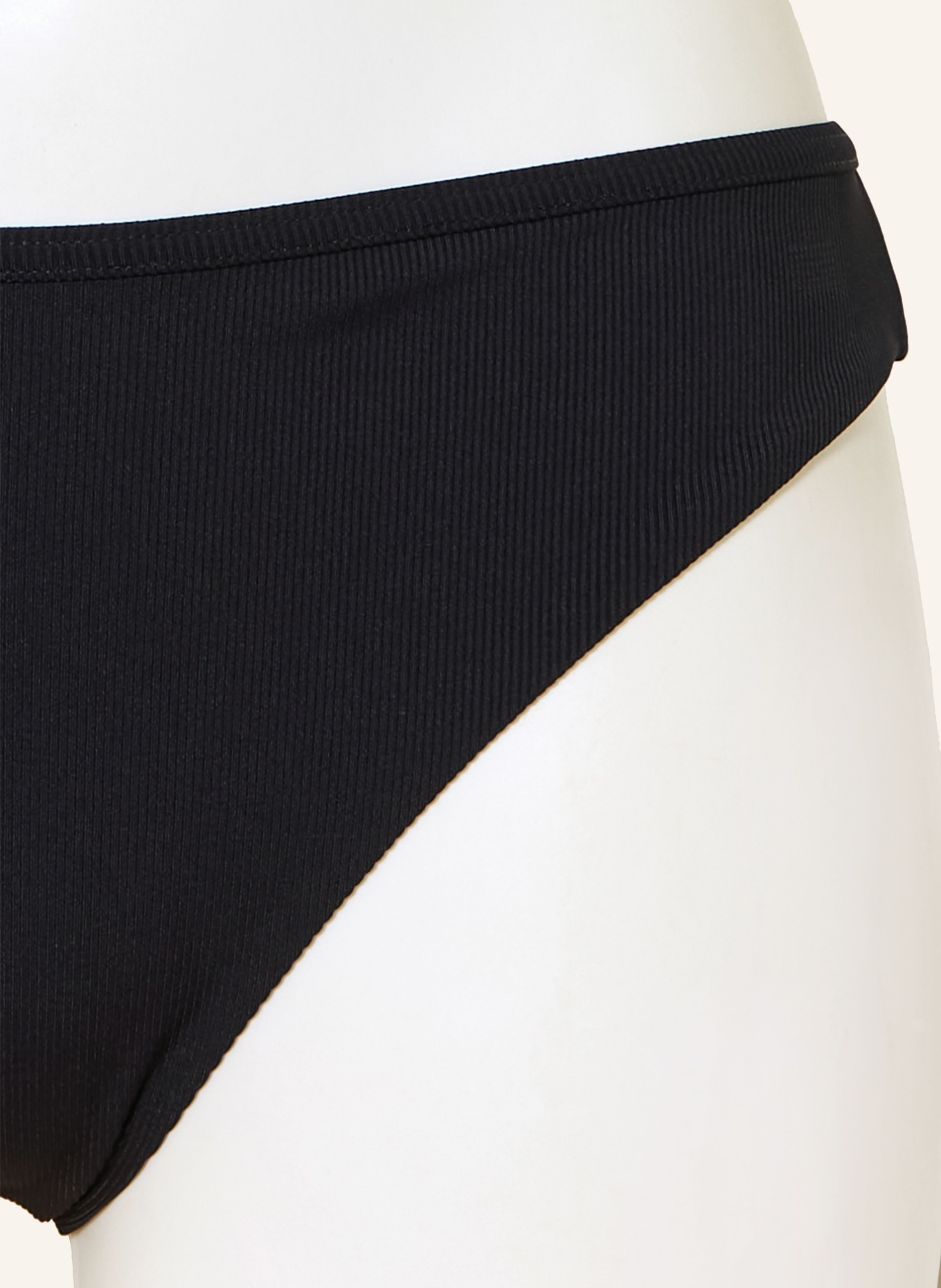 MYMARINI Basic-Bikini-Hose SWIM APPAREL zum Wenden mit UV-Schutz 50+: SCHWARZ