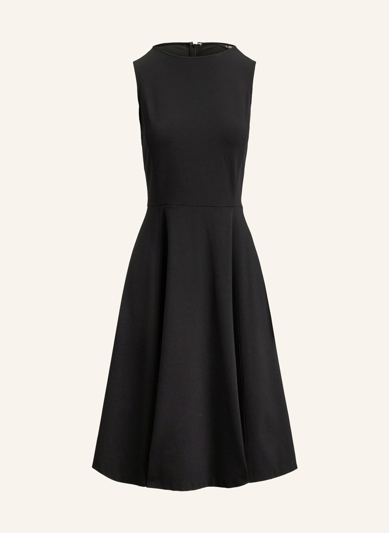 LAUREN RALPH LAUREN Jerseykleid: SCHWARZ
