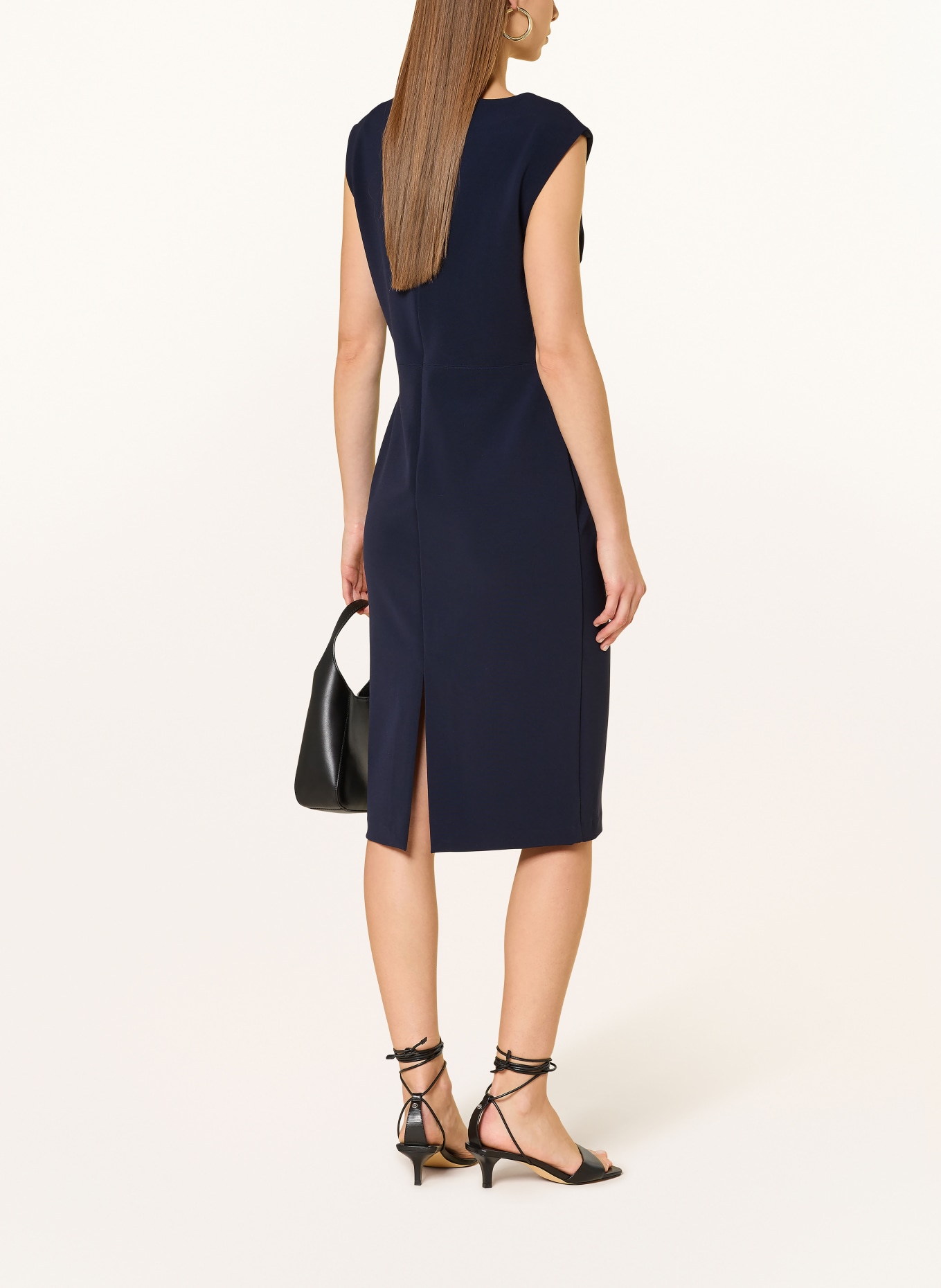 LAUREN RALPH LAUREN Kleid: DUNKELBLAU