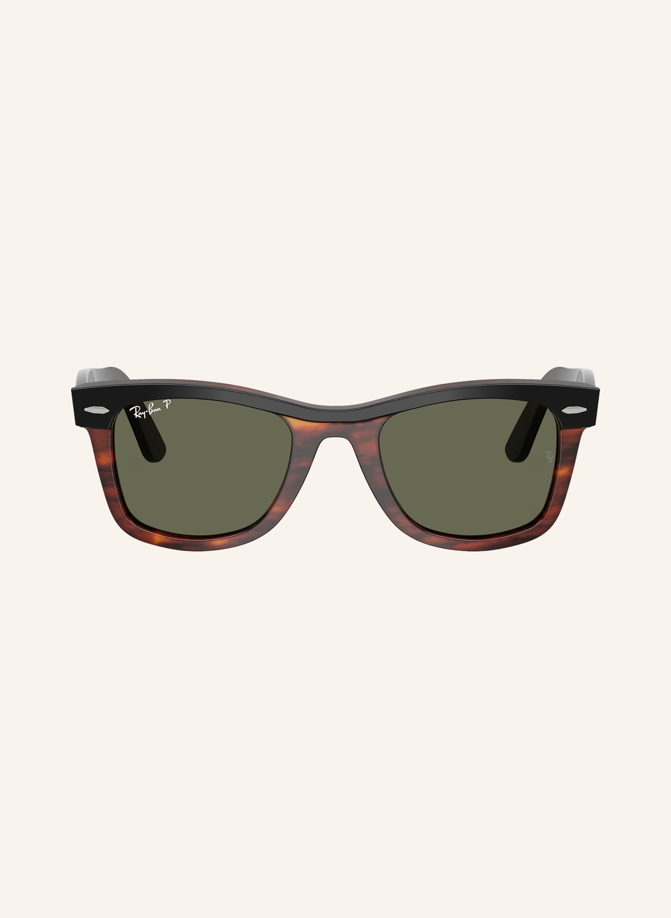 Ray-Ban Sonnenbrille RB2240: HAVANA/ SCHWAWRZ/ GRÜN POLARISIERT