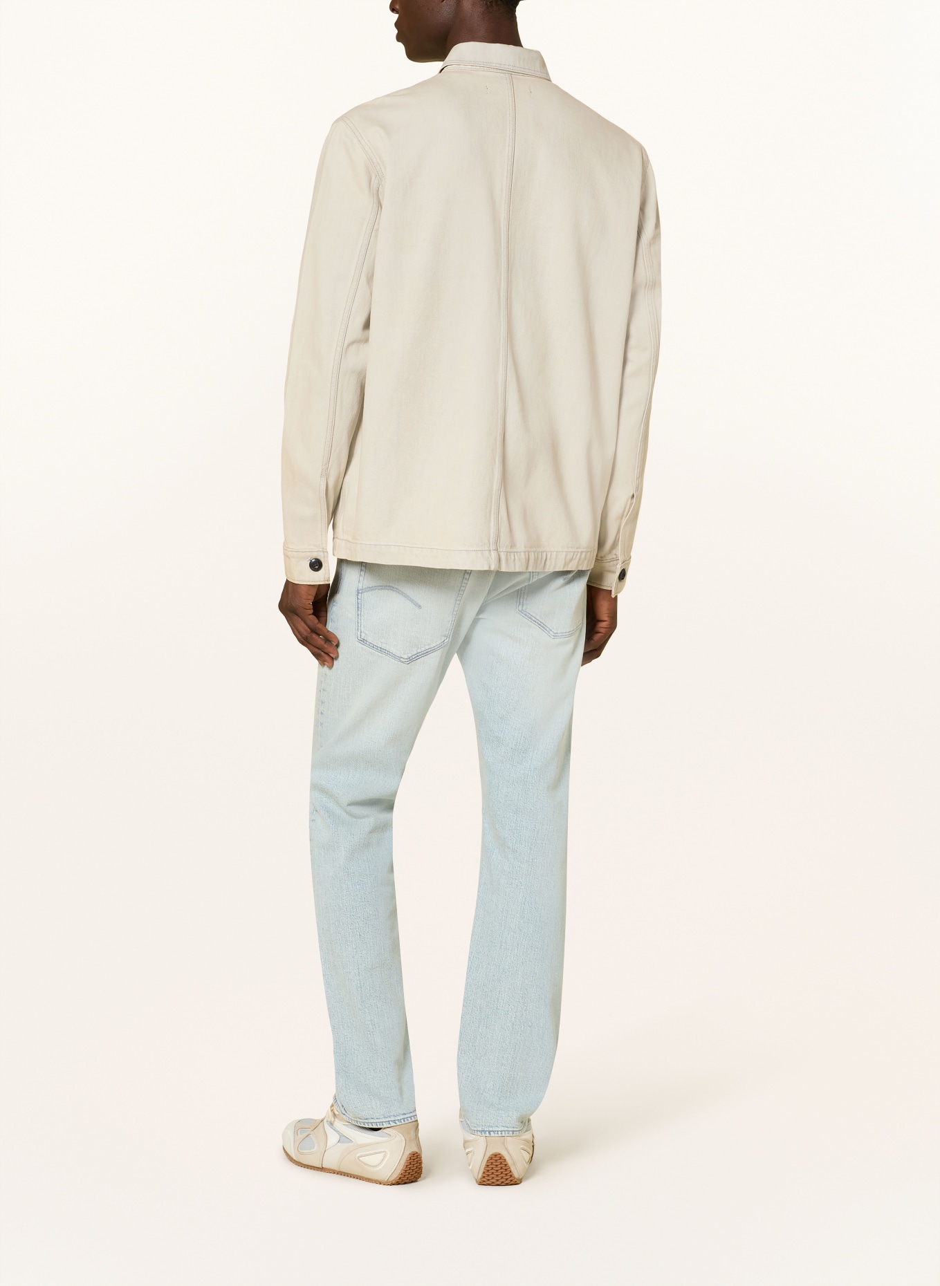 G-Star Surveste en jean MOSA: CRÈME