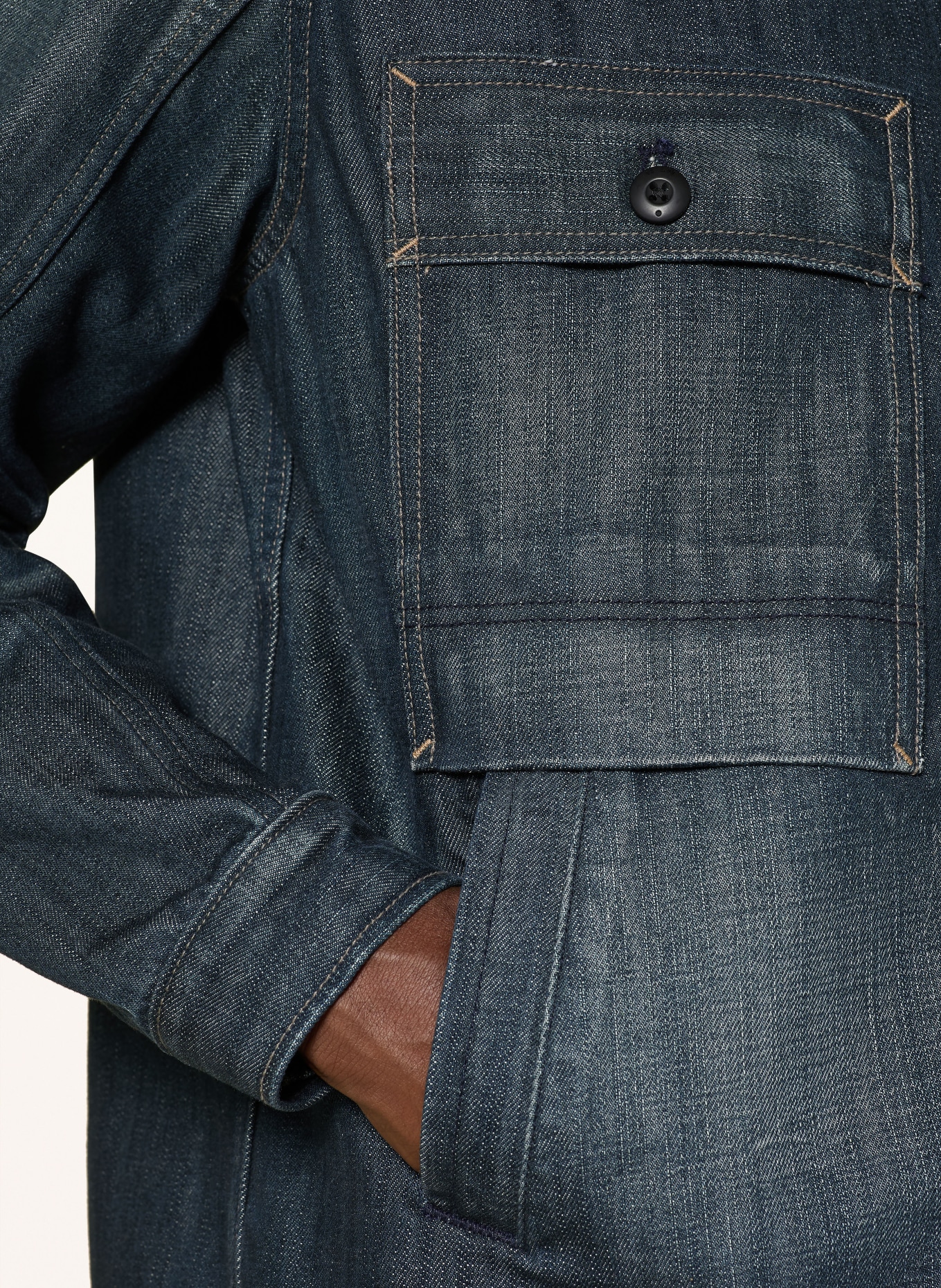 G-Star Jeans-Overjacket MOSA: BLAU