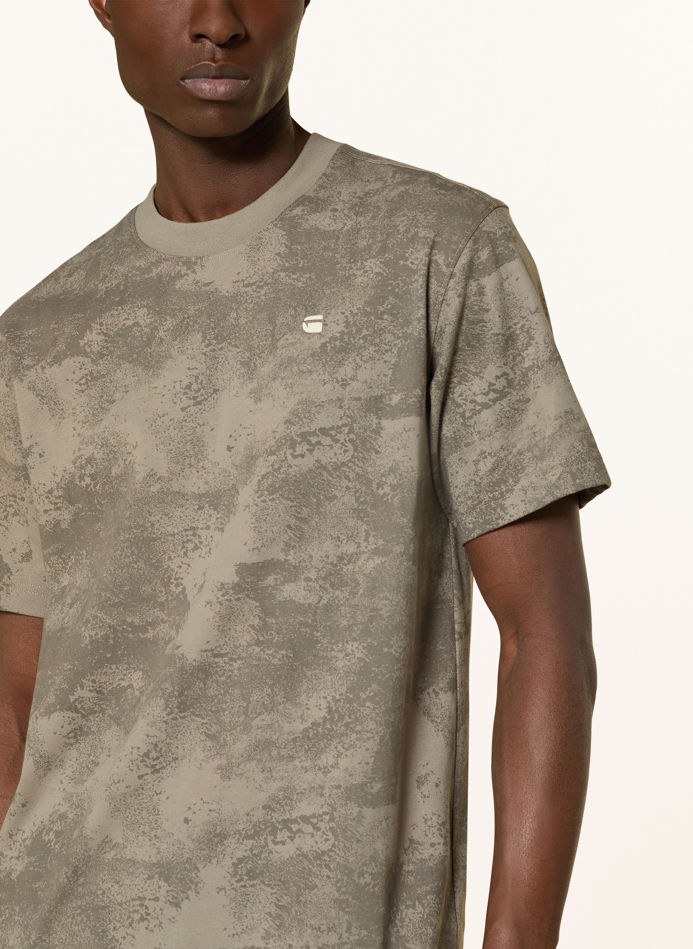 G-Star T-Shirt: HELLBRAUN / BRAUN