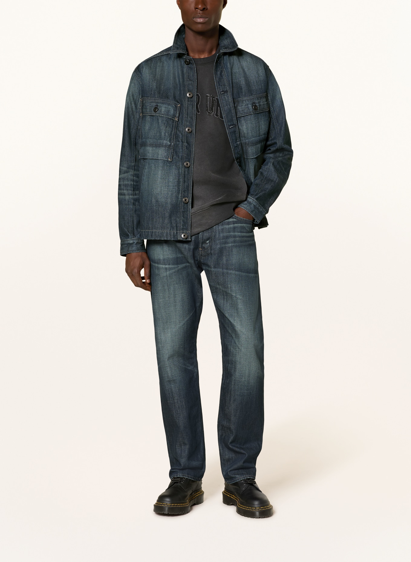 G-Star Jeans DAKOTA Regular Straight Fit: J174 antique jadeite green