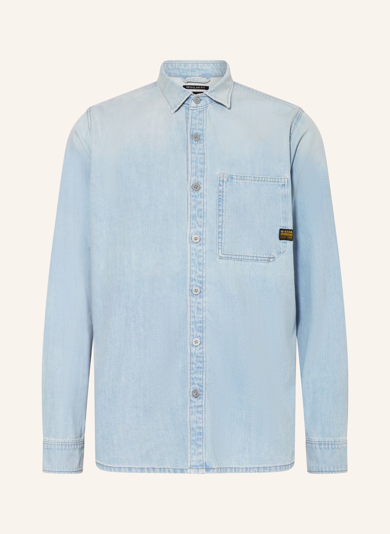 G-Star Jeanshemd Regular Fit: HELLBLAU