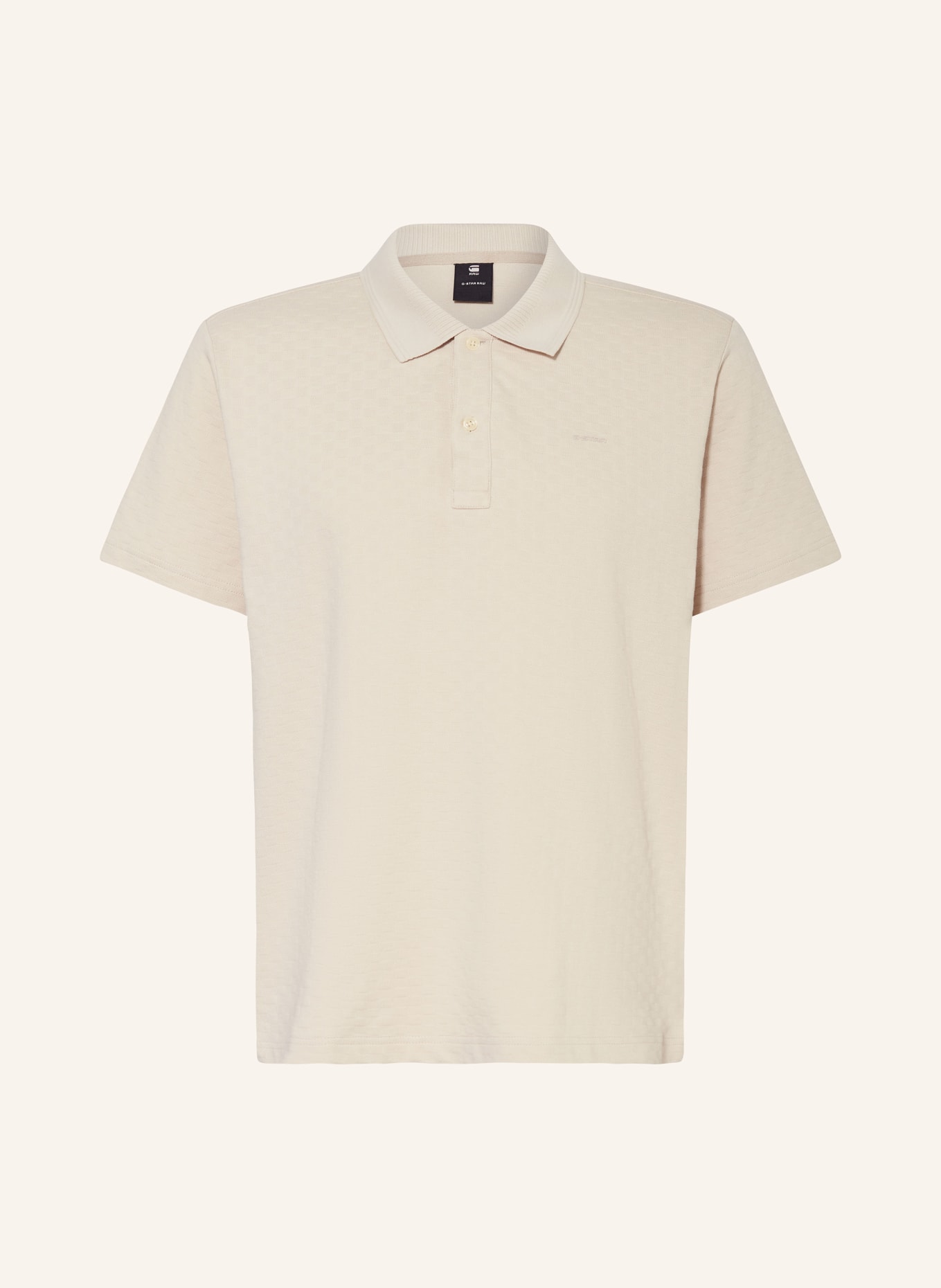 G-Star Jersey-Poloshirt: CREME