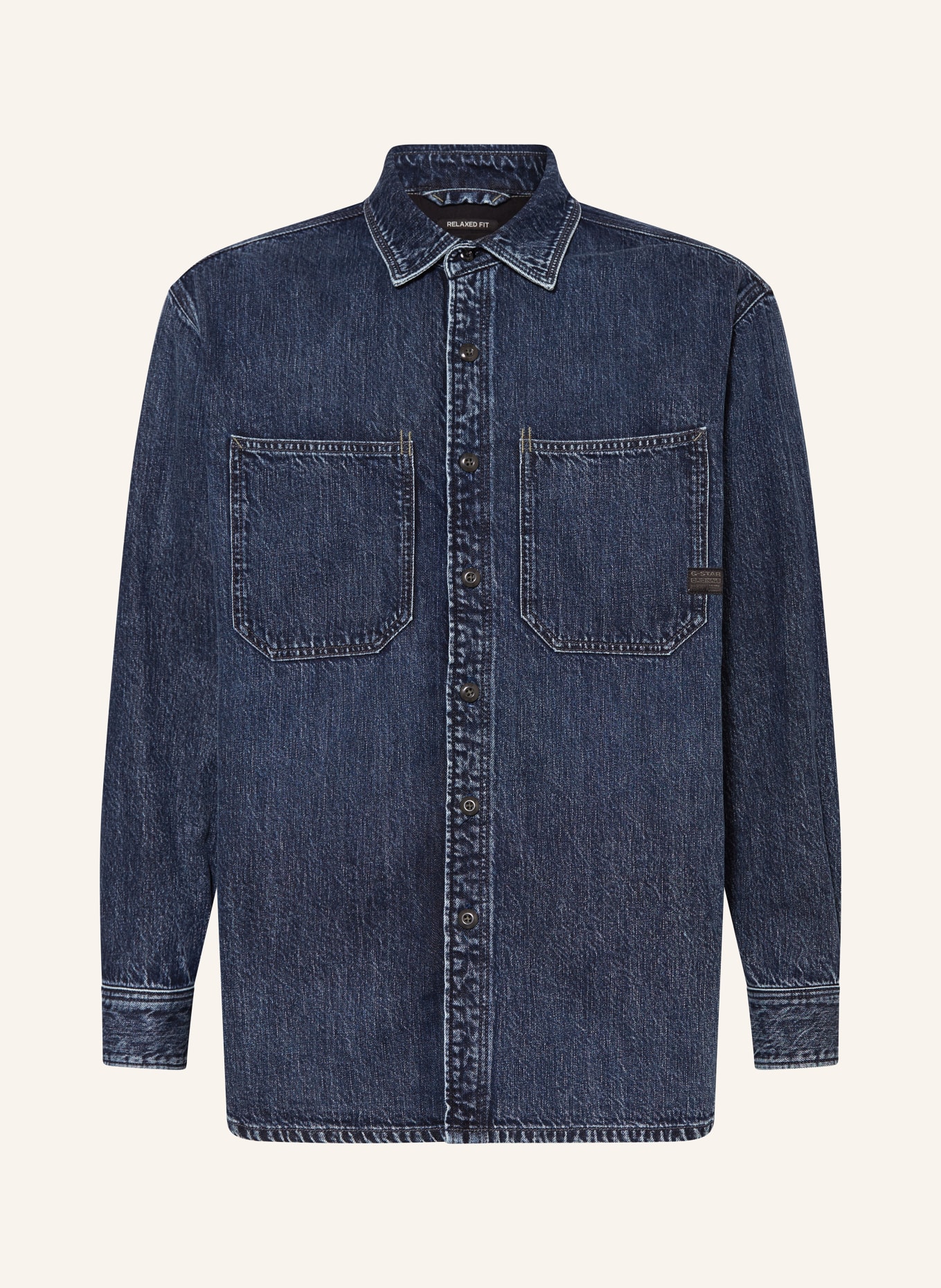 G-Star denim overjacket: DARK BLUE