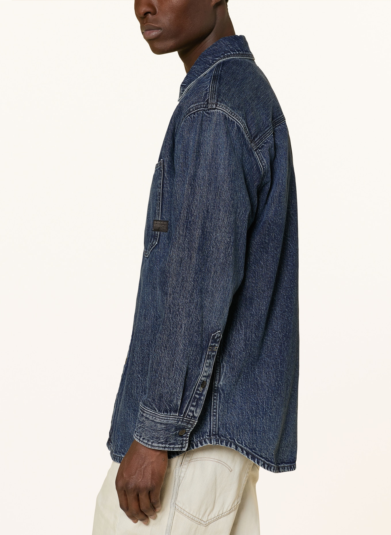 G-Star denim overjacket: DARK BLUE