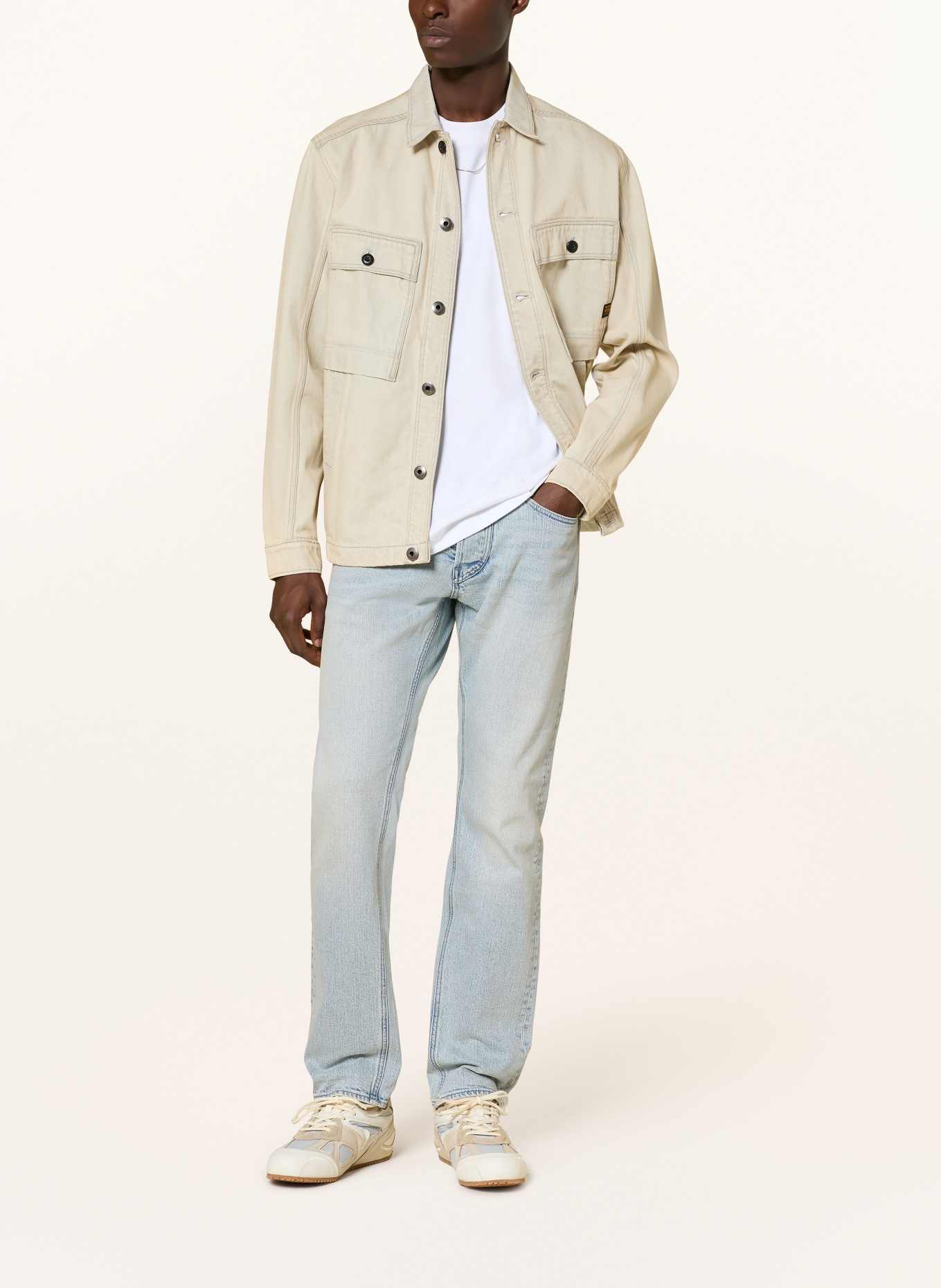 G-Star Jeans STREEM Slim Straight Fit: H918 sun faded blue galena