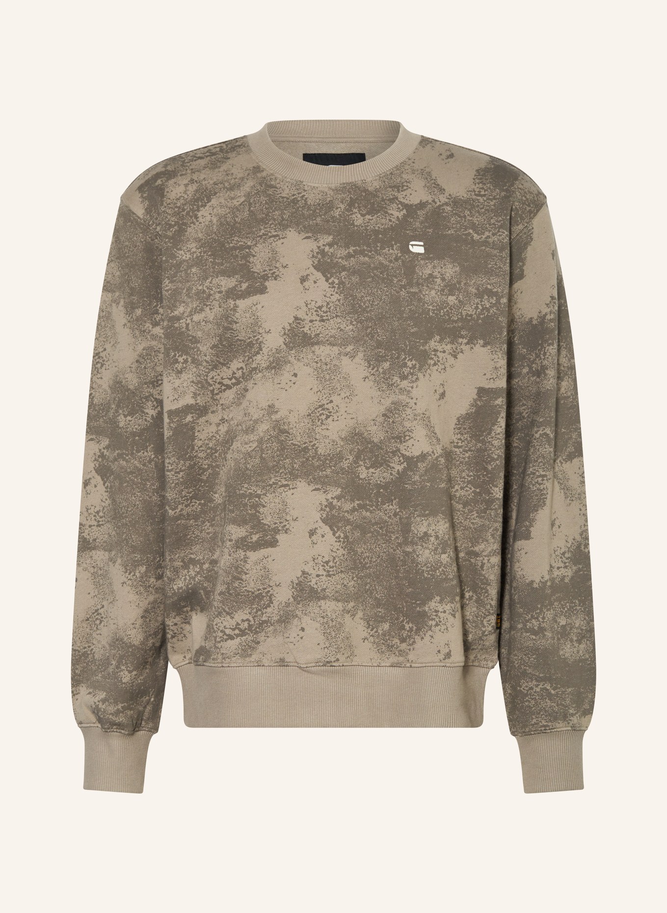 G-Star sweatshirt: LIGHT BROWN / BROWN