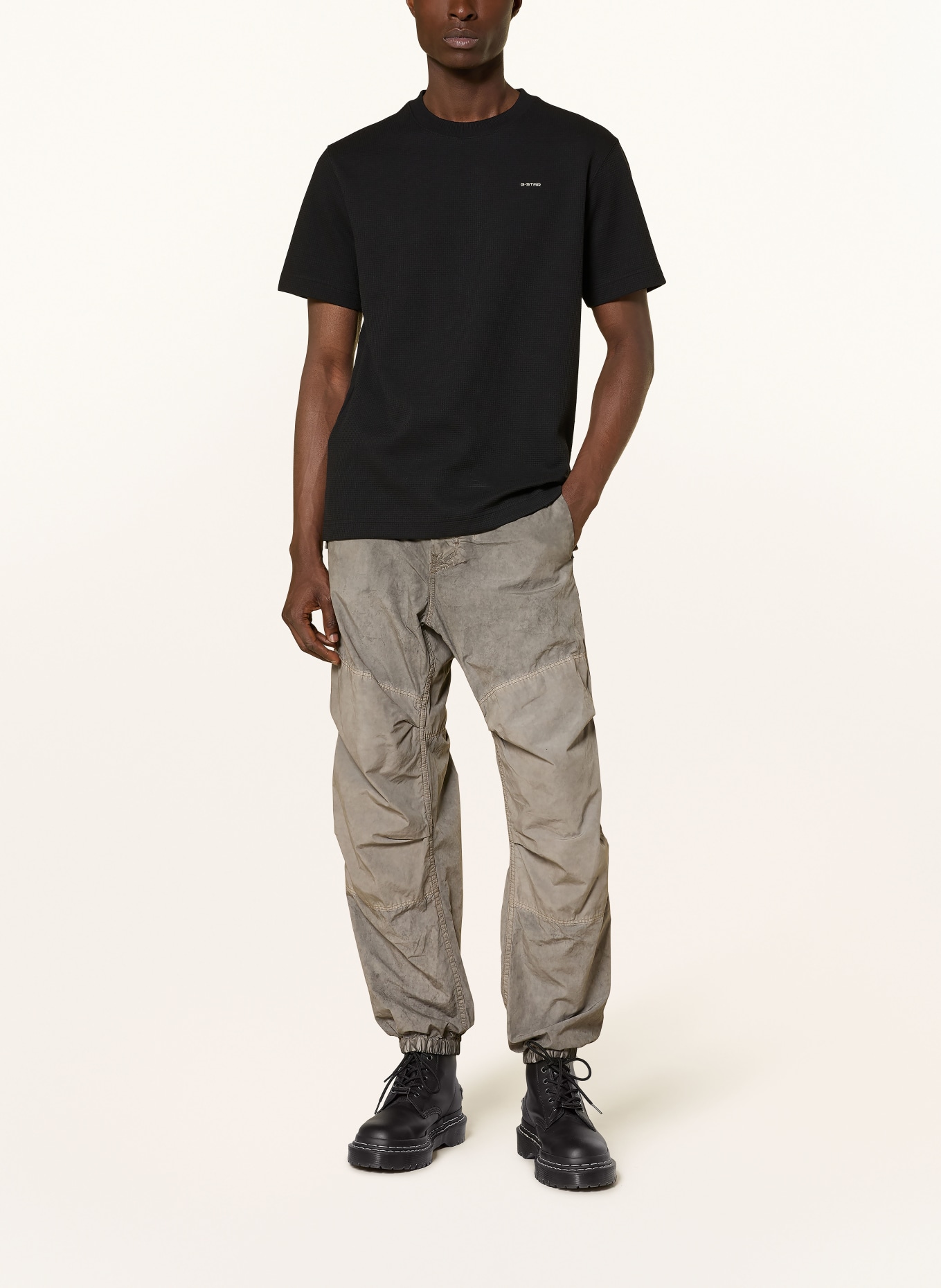 G-Star T-shirt: ZWART