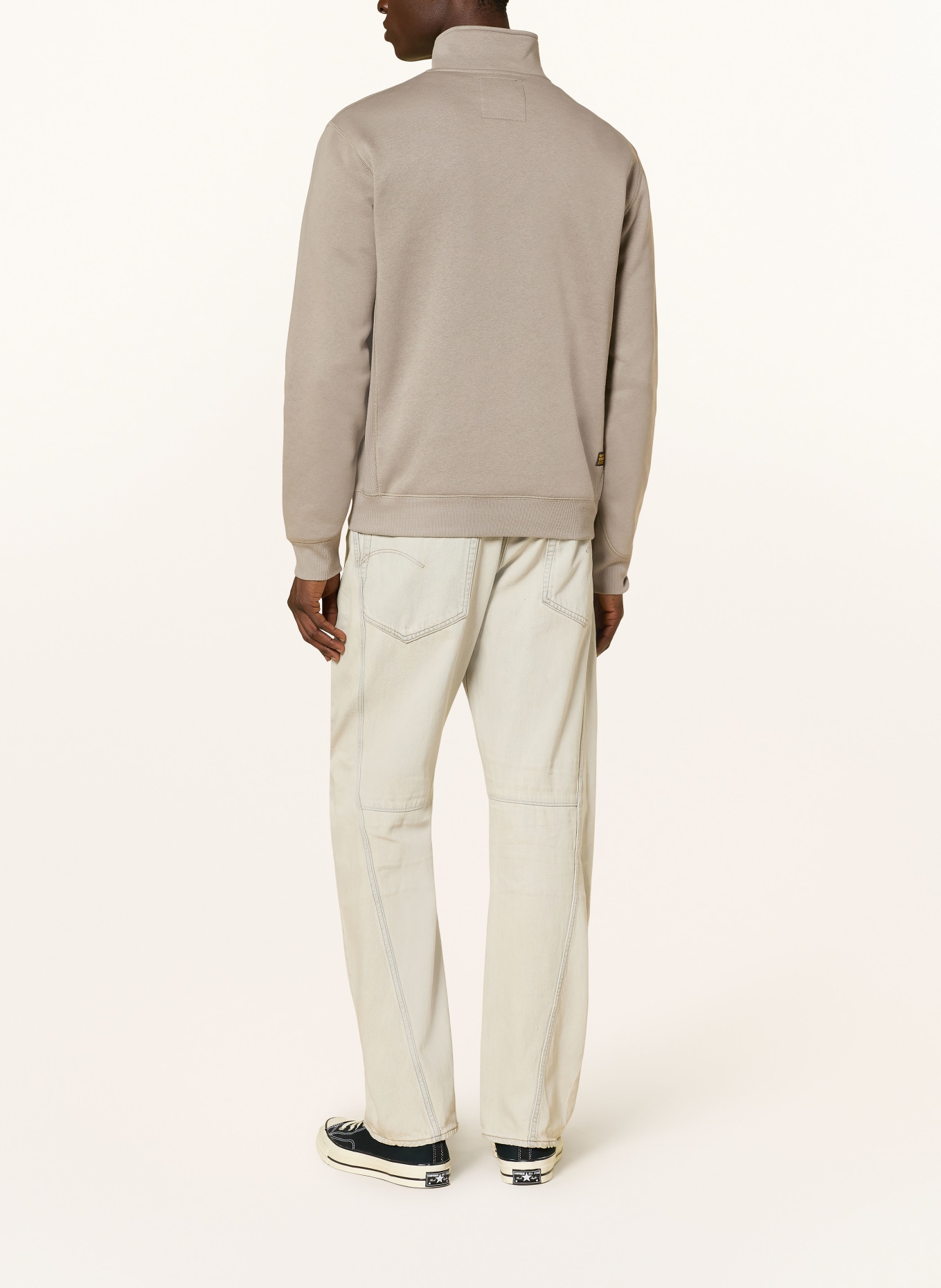 G-Star sweat jacket: LIGHT GRAY