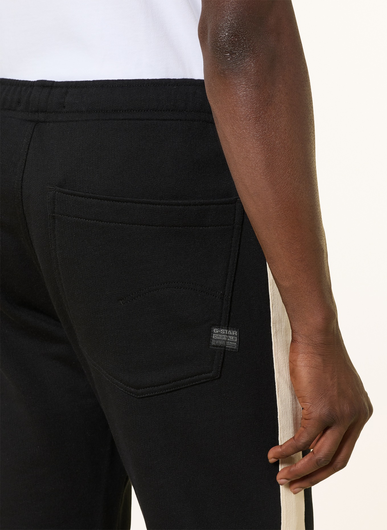 G-Star sweatpants: BLACK / CREAM