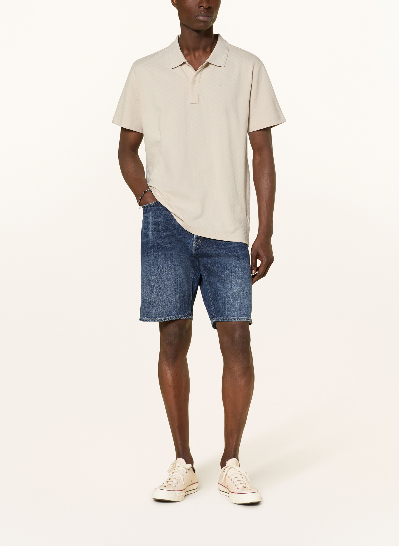 G-Star Jeansshort DAKOTA: DONKERBLAUW