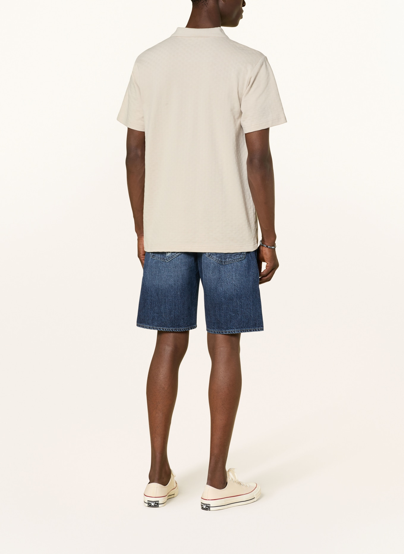 G-Star Jeansshort DAKOTA: DONKERBLAUW