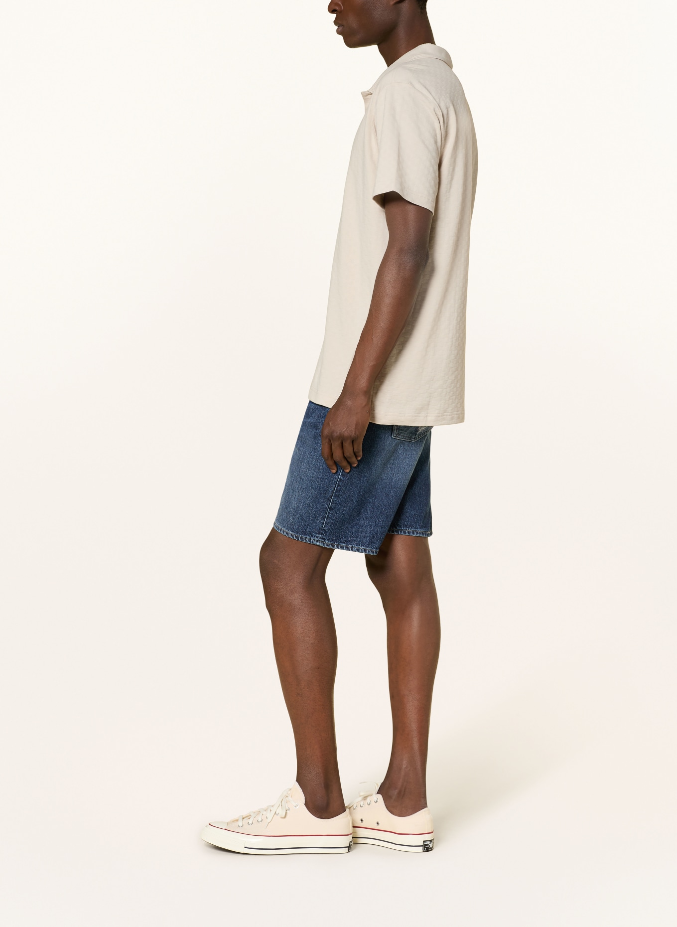 G-Star Jeansshort DAKOTA: DONKERBLAUW