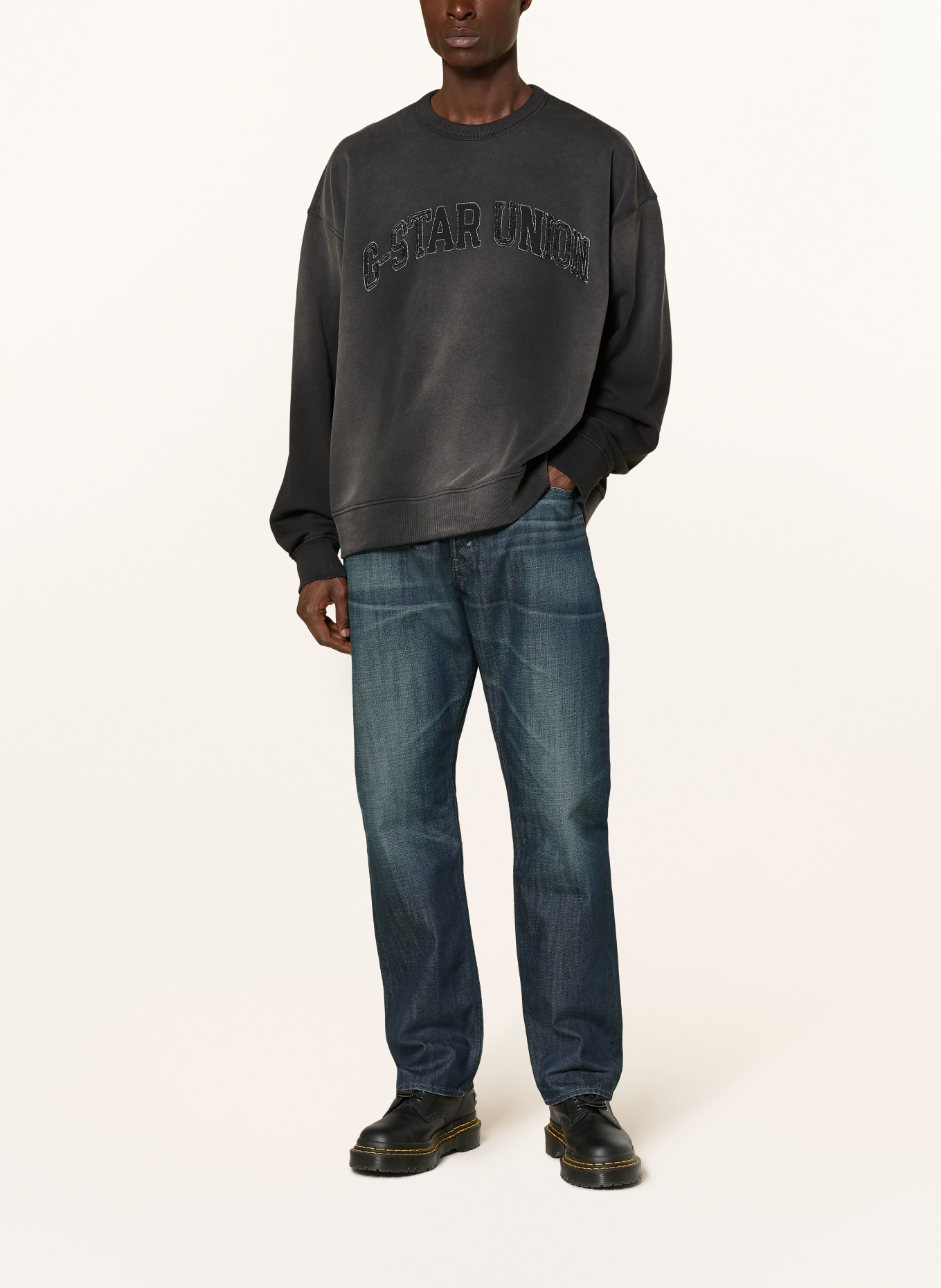 G-Star Sweatshirt: DUNKELGRAU