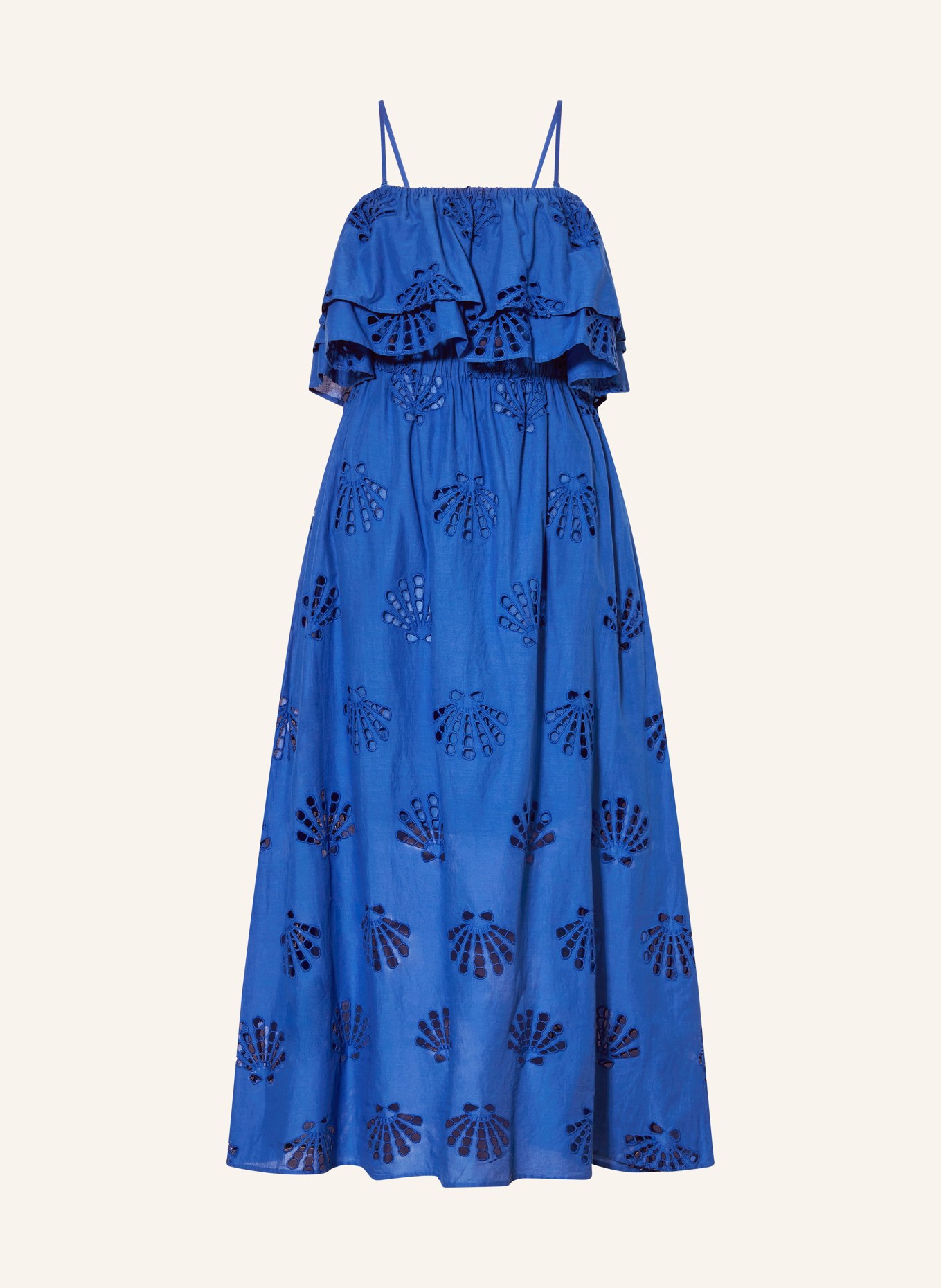 watercult Plážové šaty DOLCE LEMON z krajkové látky: MODRÁ