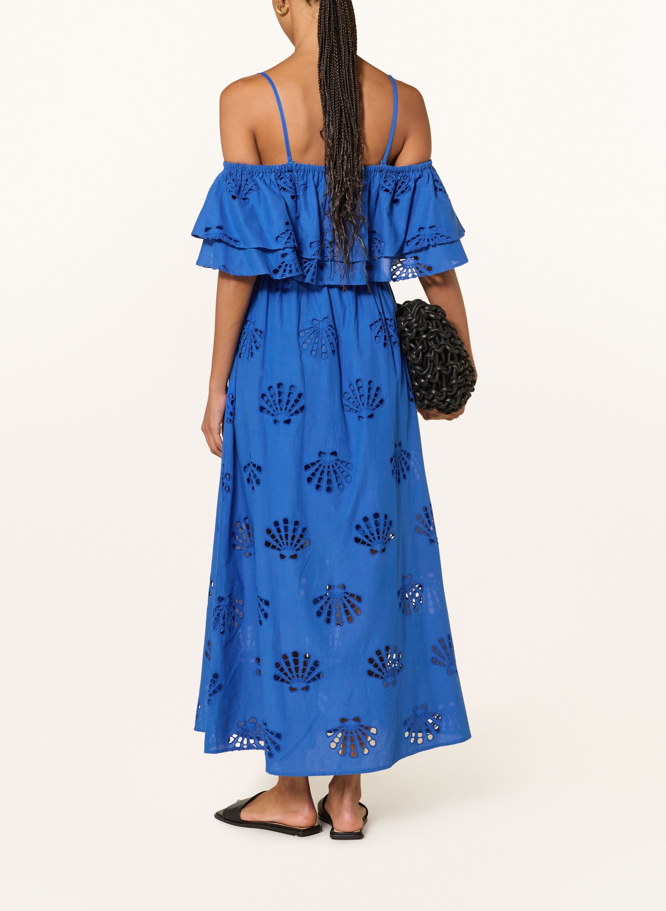 watercult Plážové šaty DOLCE LEMON z krajkové látky: MODRÁ