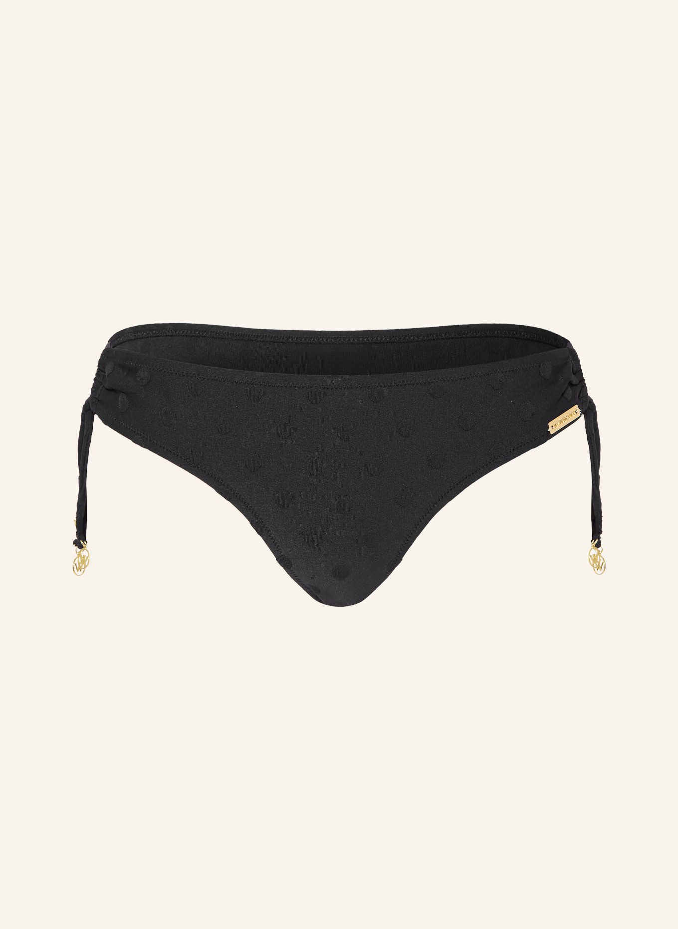 watercult Základní bikiny MODERN DOTS: ČERNÁ