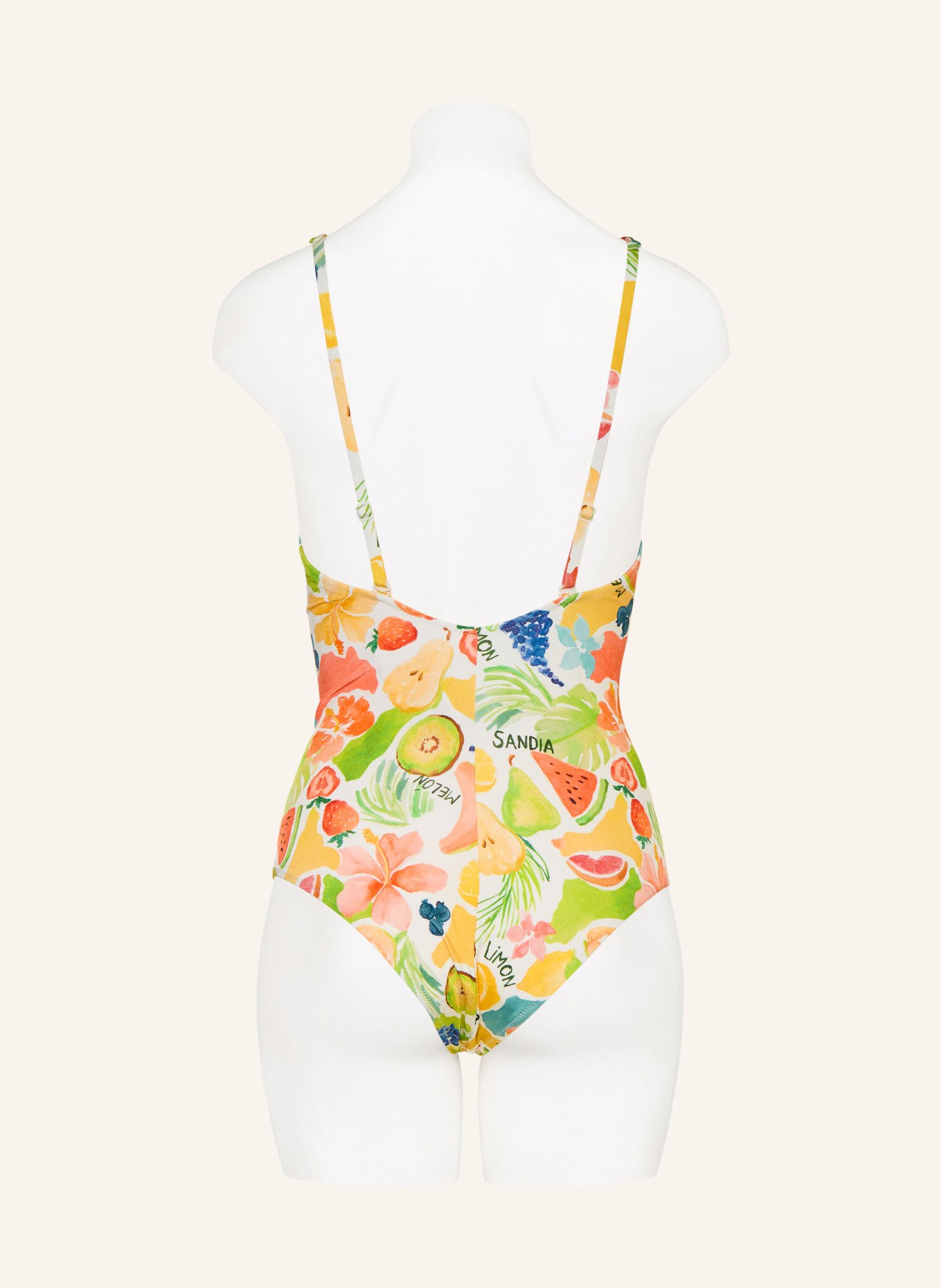 watercult Plavky FRUITBOWL: ŽLUTÁ / SVĚTLE ZELENÁ / BÍLÁ