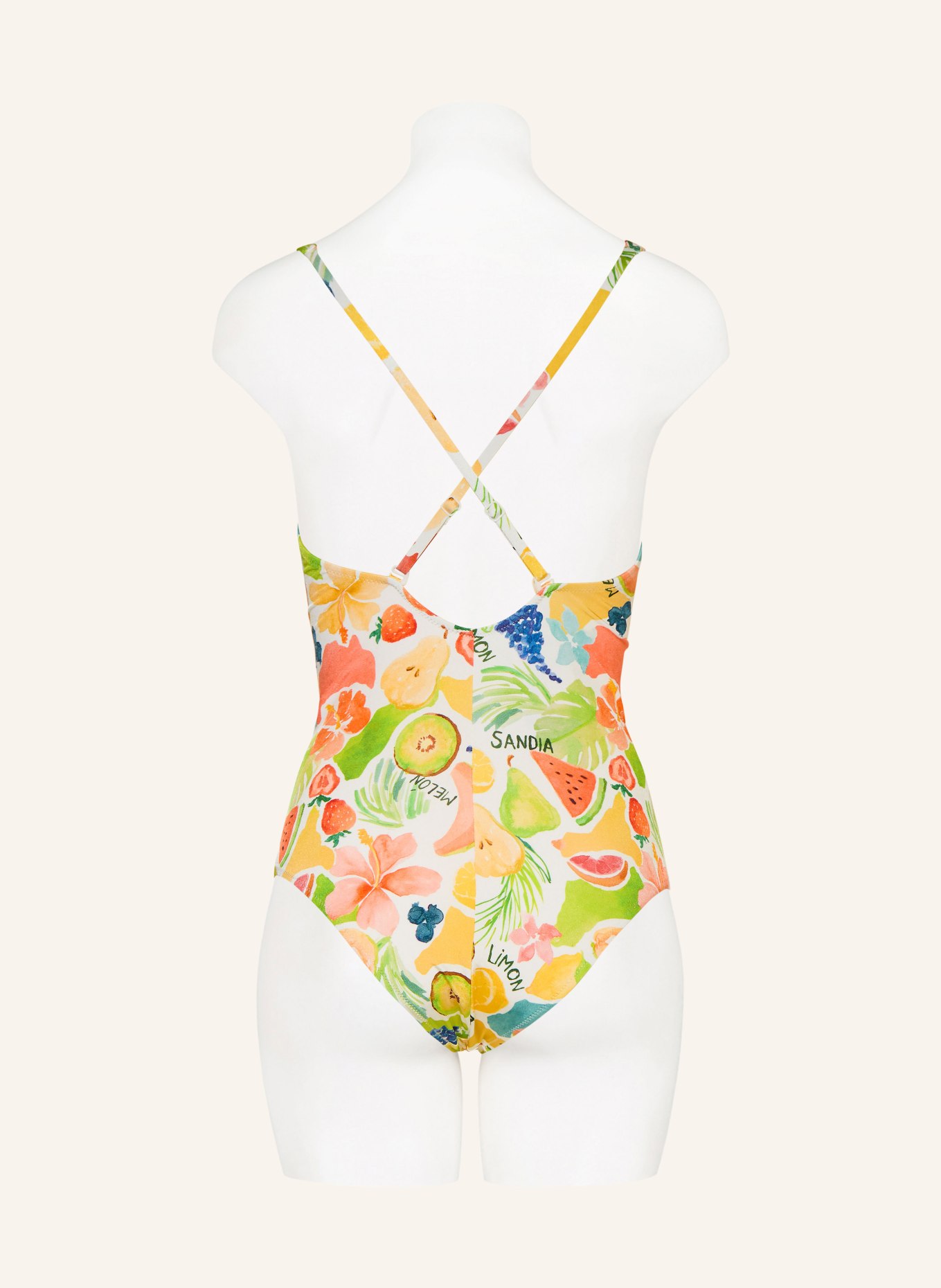 watercult Plavky FRUITBOWL: ŽLUTÁ / SVĚTLE ZELENÁ / BÍLÁ