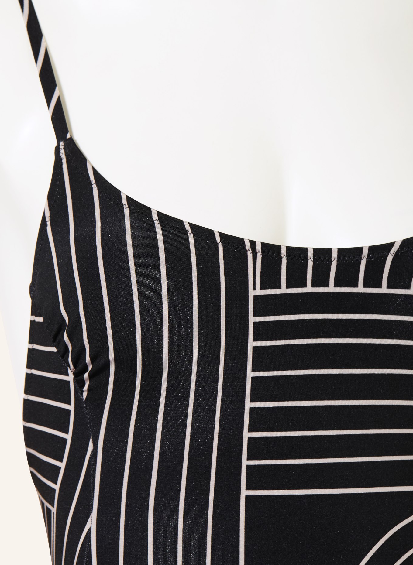 watercult Swimsuit LINE SET: BLACK / ECRU