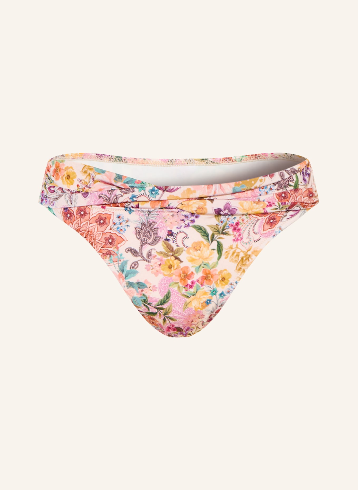 watercult Basic-Bikini-Hose PRETTY BOHO: PINK / GELB / GRÜN
