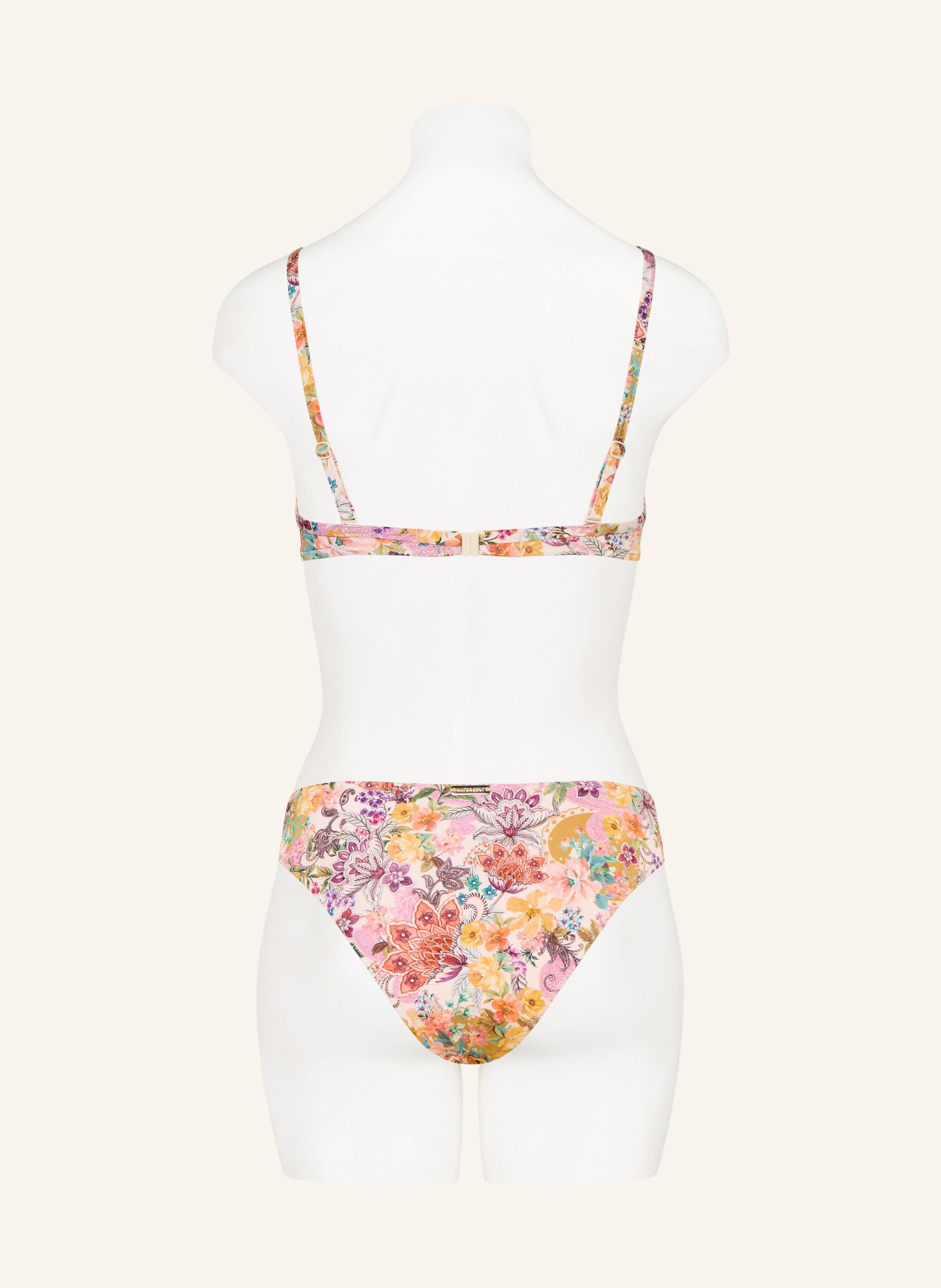 watercult Basic-Bikini-Hose PRETTY BOHO: PINK / GELB / GRÜN