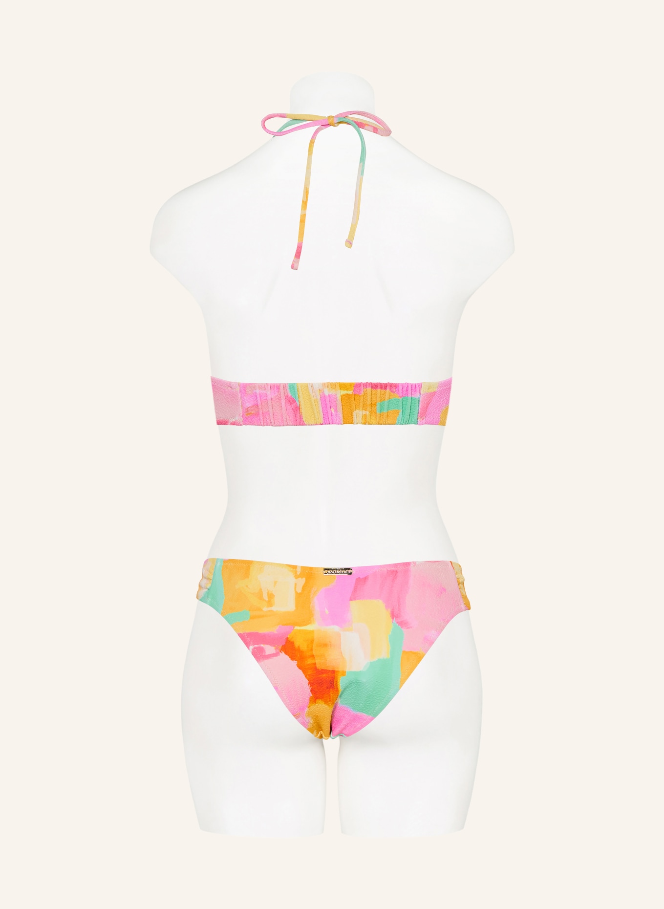 watercult Basic-Bikini-Hose EMPOWERED PLAY: ROSA / GELB / TÜRKIS