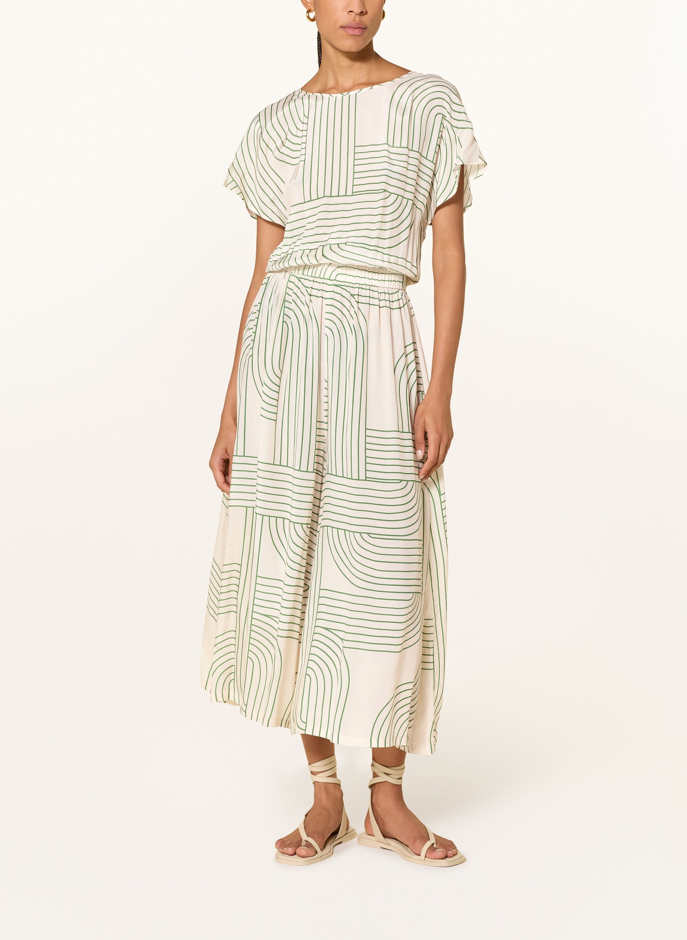 watercult Kombinéza LINE SET: REŽNÁ / ZELENÁ