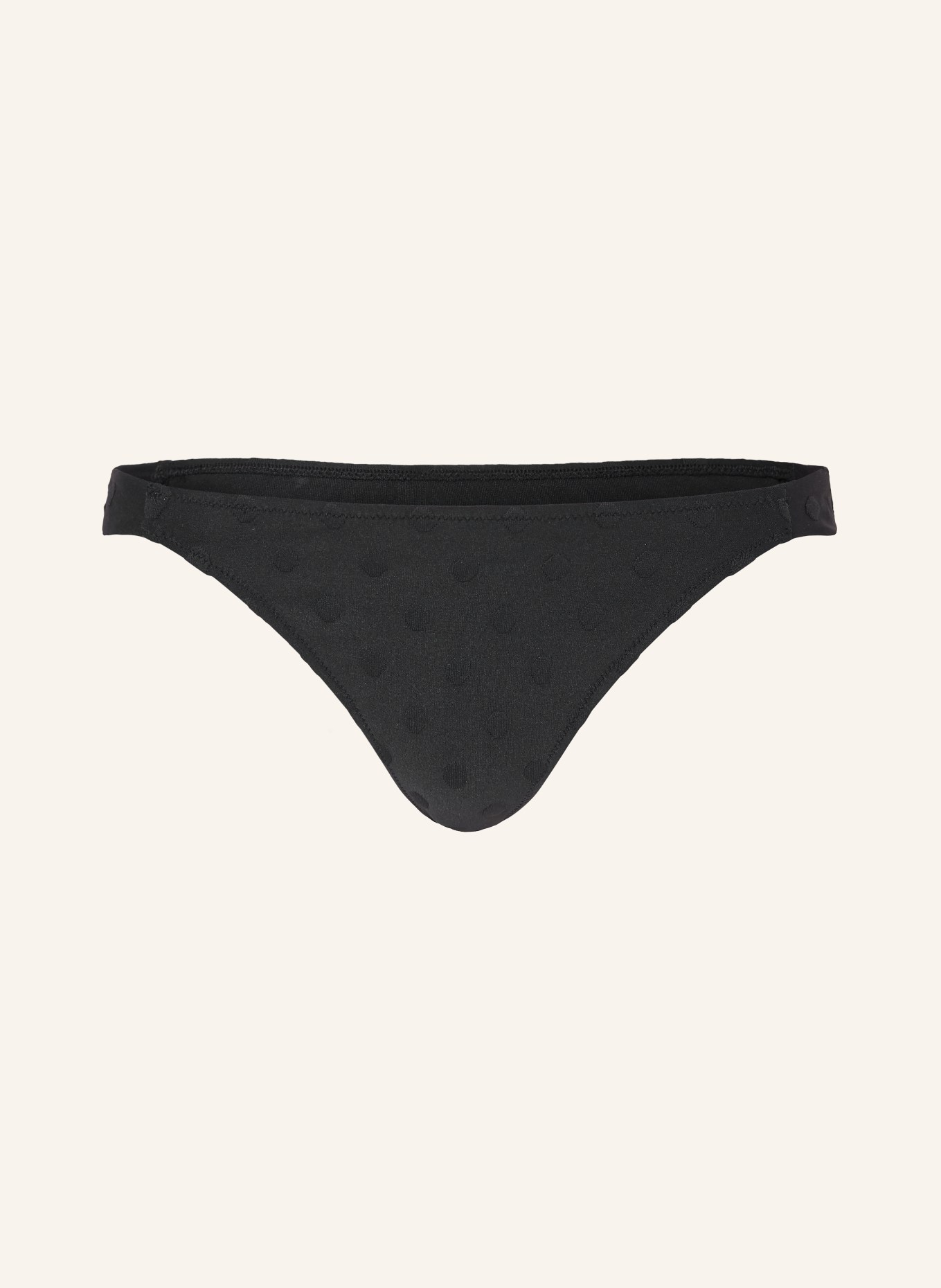 watercult Triangel-Bikini-Hose MODERN DOTS: SCHWARZ