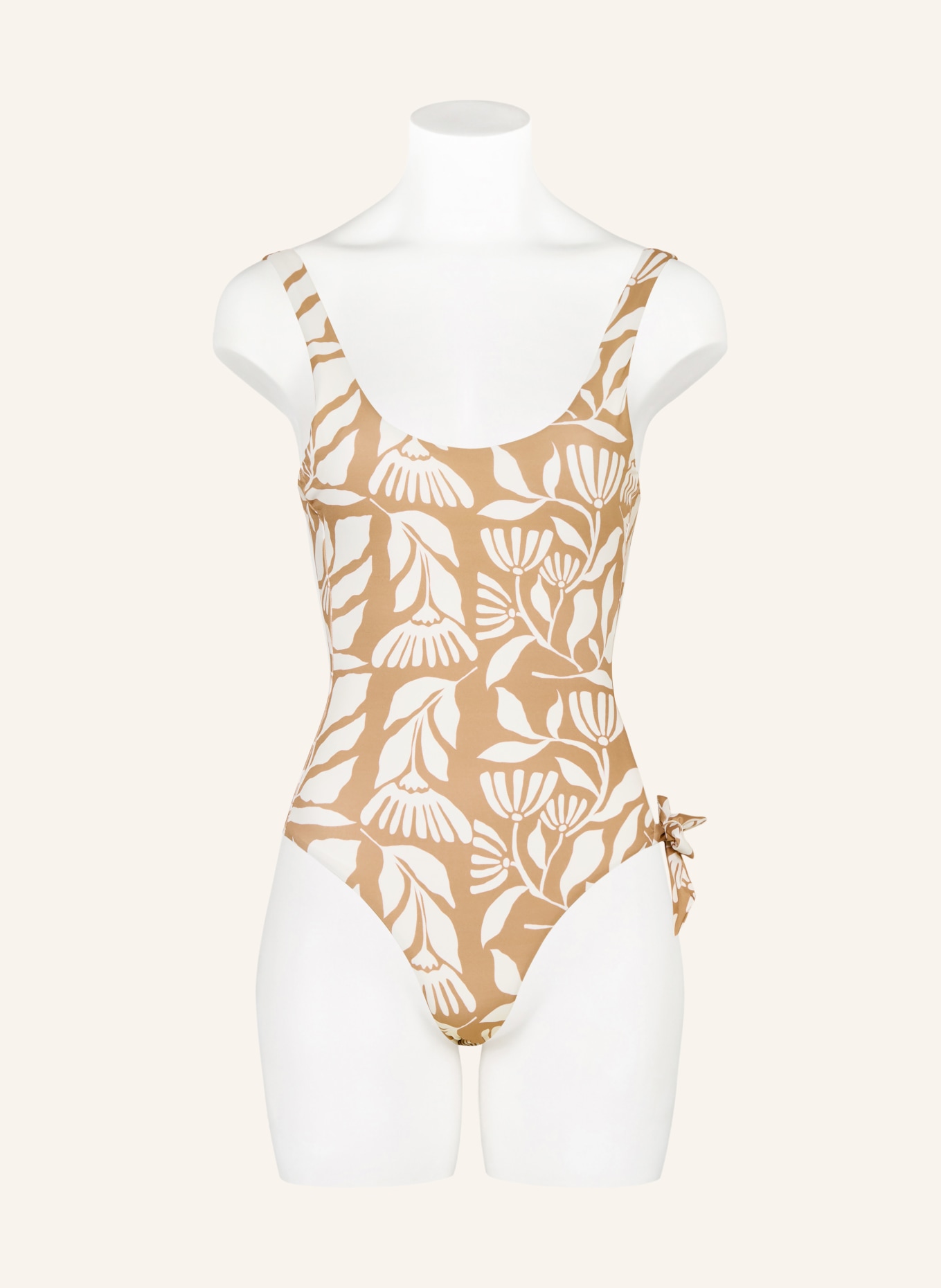 watercult Plavky COASTAL BOHEMIA s výřezem: BÉŽOVÁ / KRÉMOVÁ