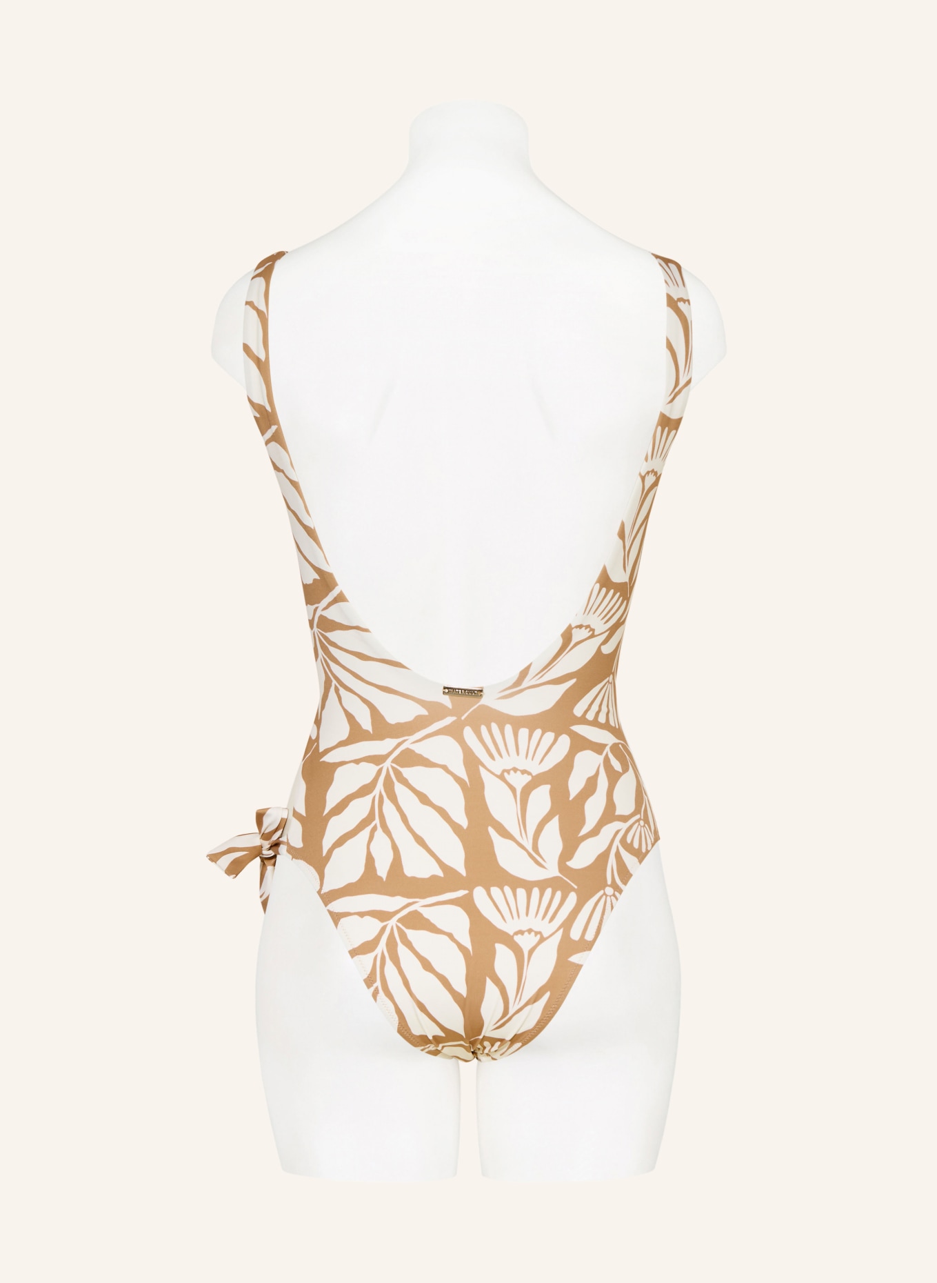 watercult Plavky COASTAL BOHEMIA s výřezem: BÉŽOVÁ / KRÉMOVÁ