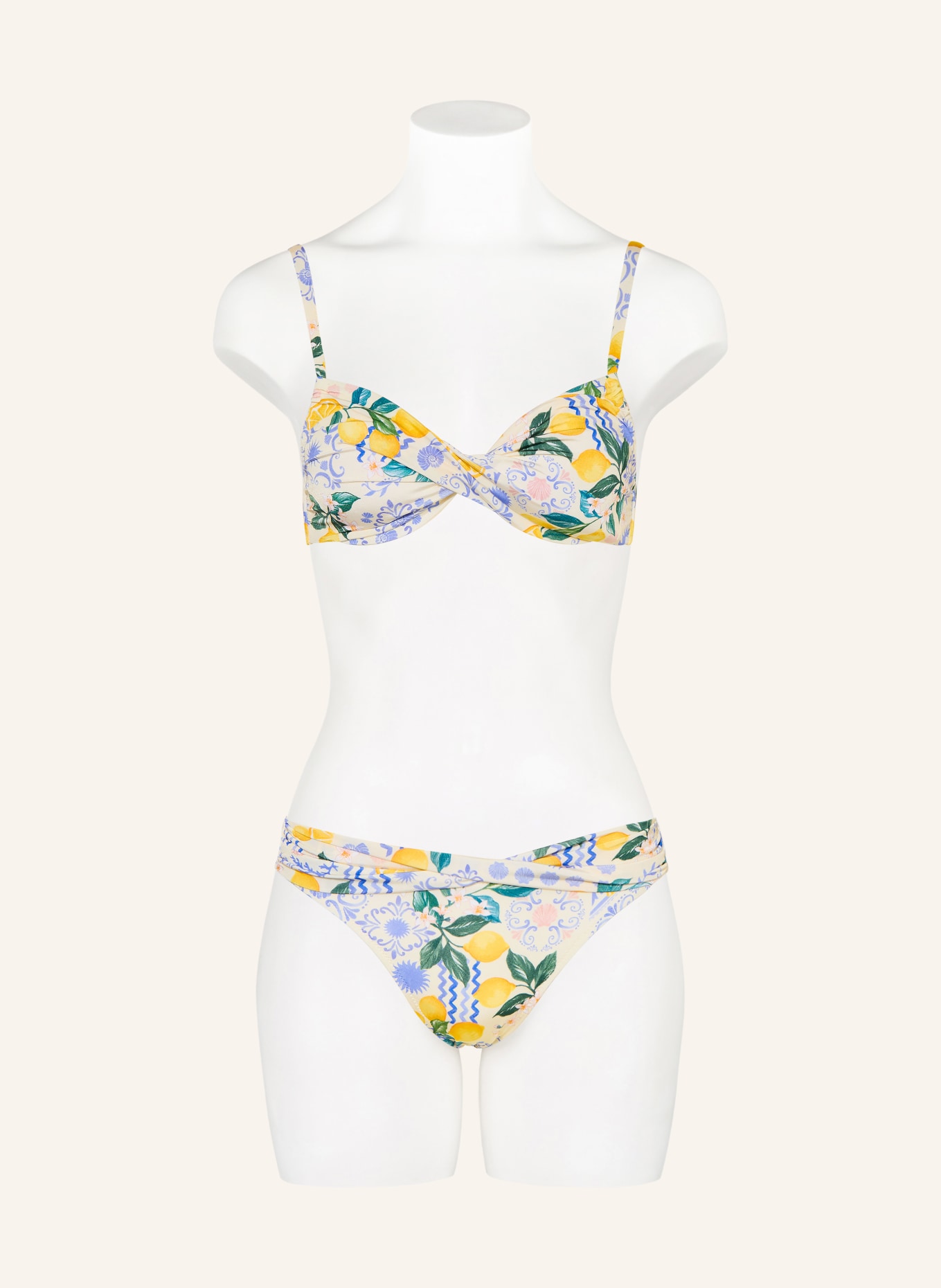 watercult Podstawowe figi bikini DOLCE LEMON: NIEBIESKI / ŻÓŁTY / ZIELONY